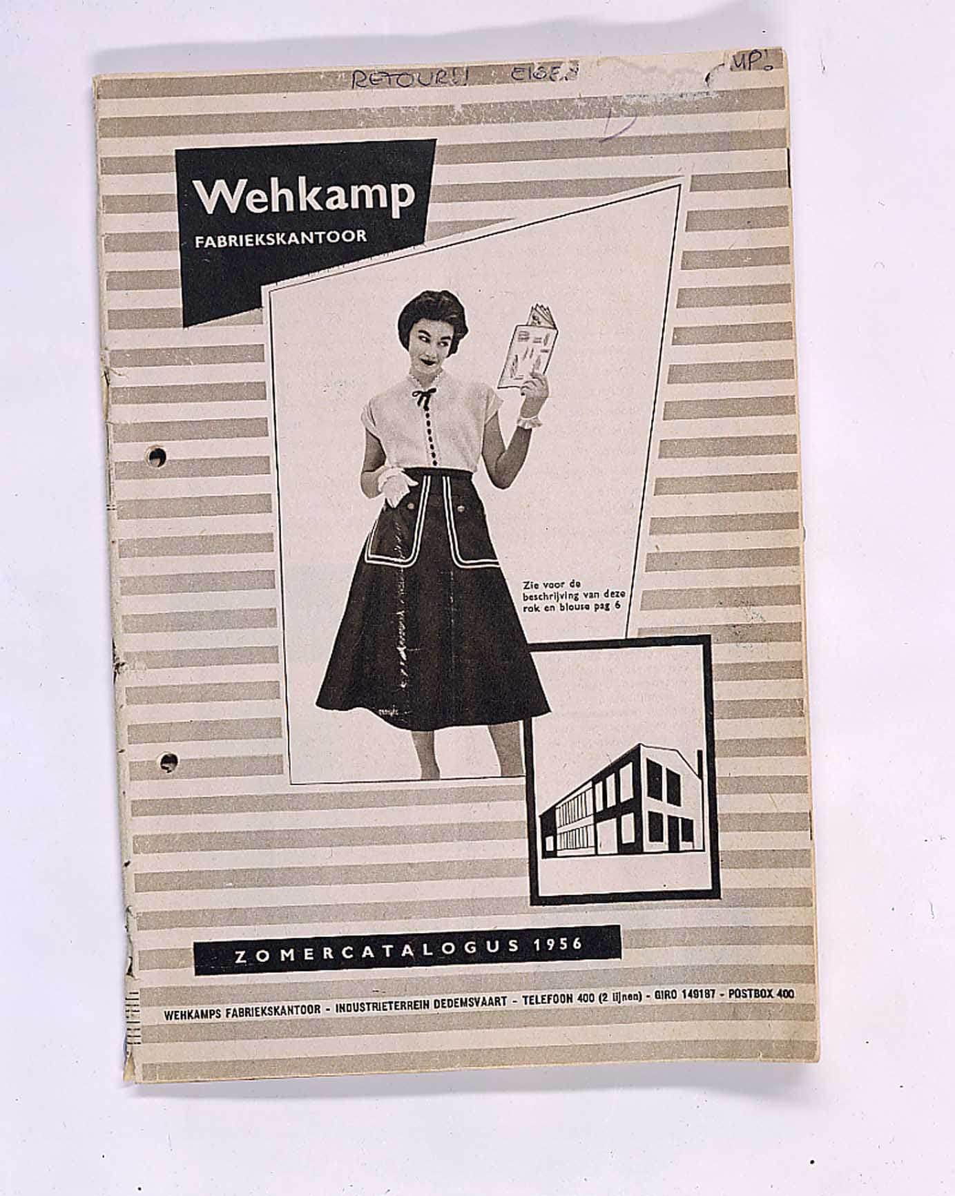 Een van de eerste Wehkamp-gidsen.  GPD