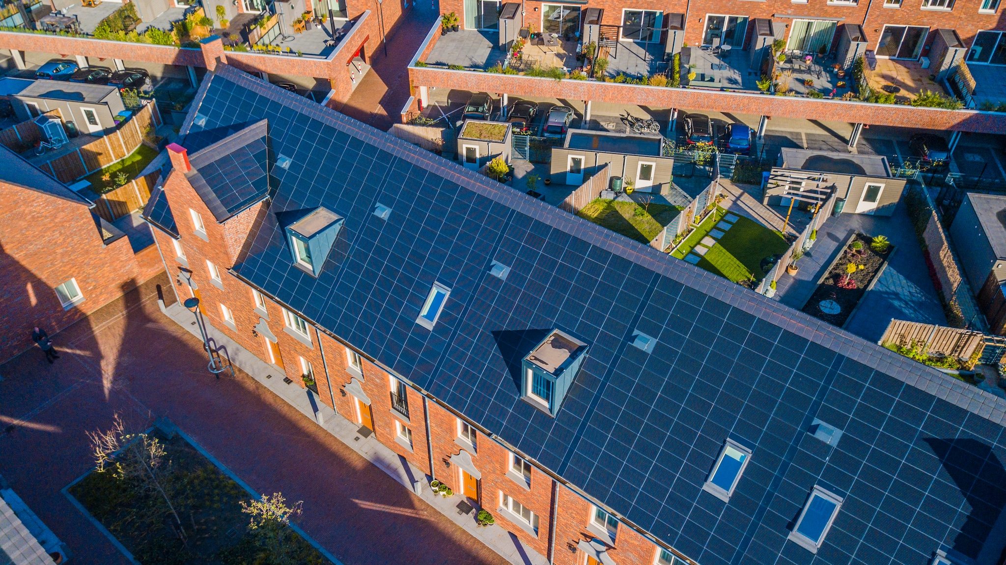 De geïntegreerde zonnepanelen van Exasun werden bij meerdere nieuwbouwprojecten in ons land gebruikt. Daniella Van Bergen