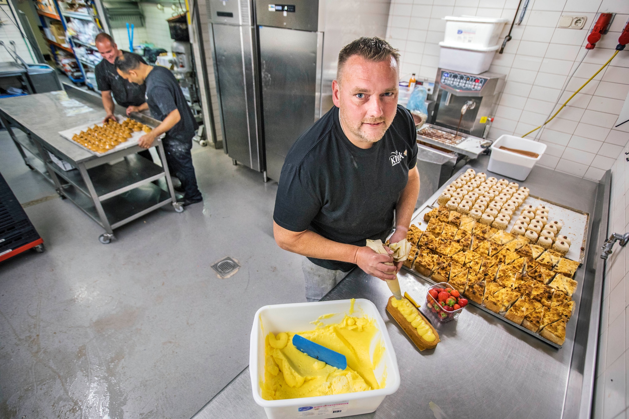 Bakker Max van der Zijden (44) - hier op archiefbeeld - stond aan het roer van misschien wel de oudste bakkerij van Nederland, die nu failliet is.
