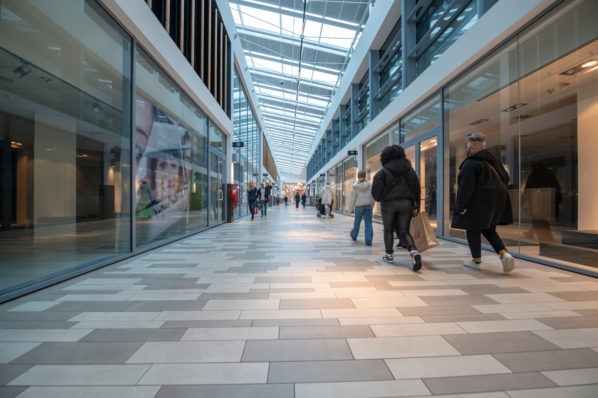 Leegstand in overdekt winkelcentrum Oranjerie in Apeldoorn. Maarten Sprangh