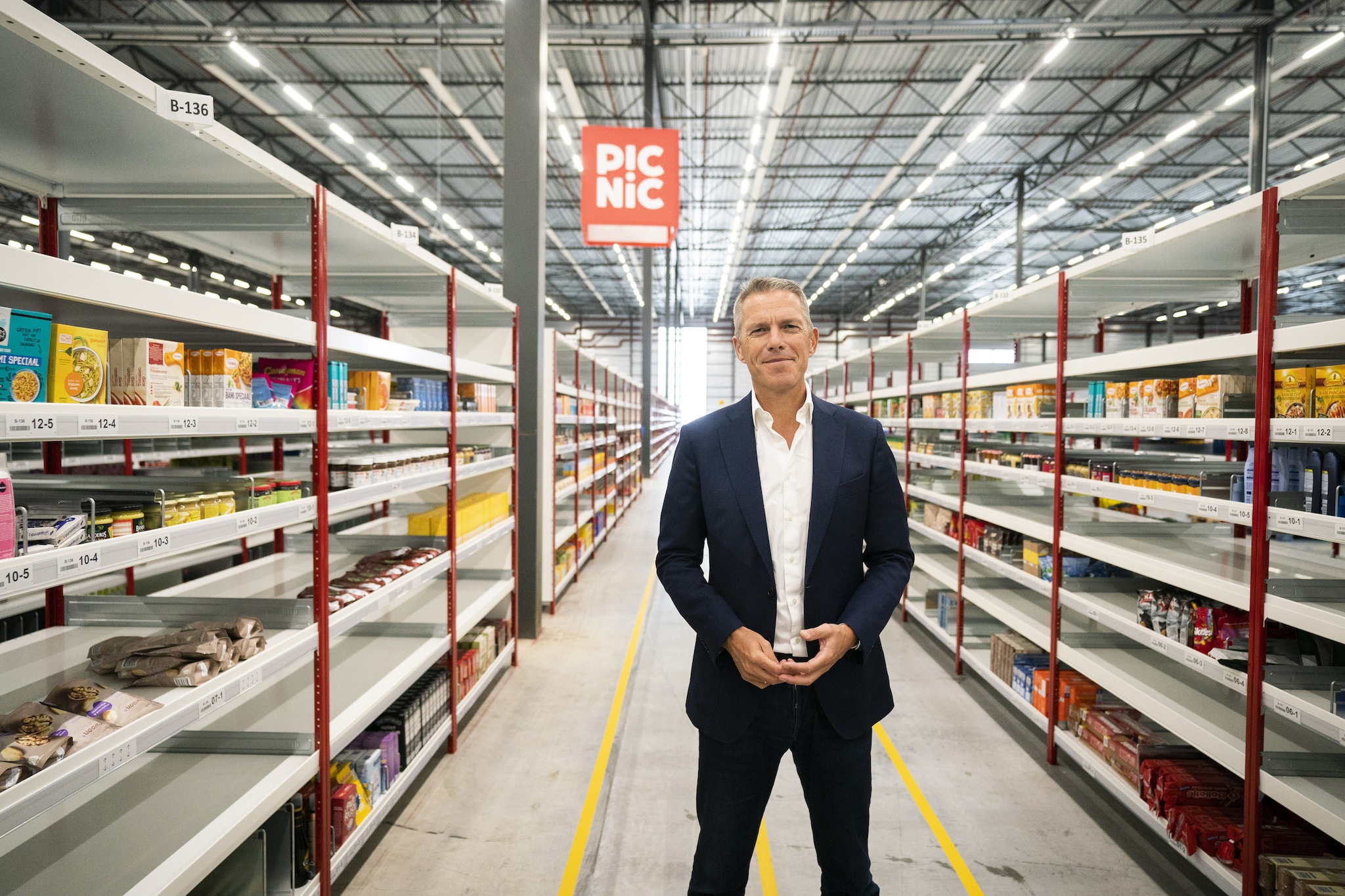 Michiel Muller, CEO van de online-supermarkt Picnic. Foto: ANP/Jeroen Jumelet Michiel Muller, CEO van de online-supermarkt Picnic. Foto: ANP/Jeroen Jumelet.