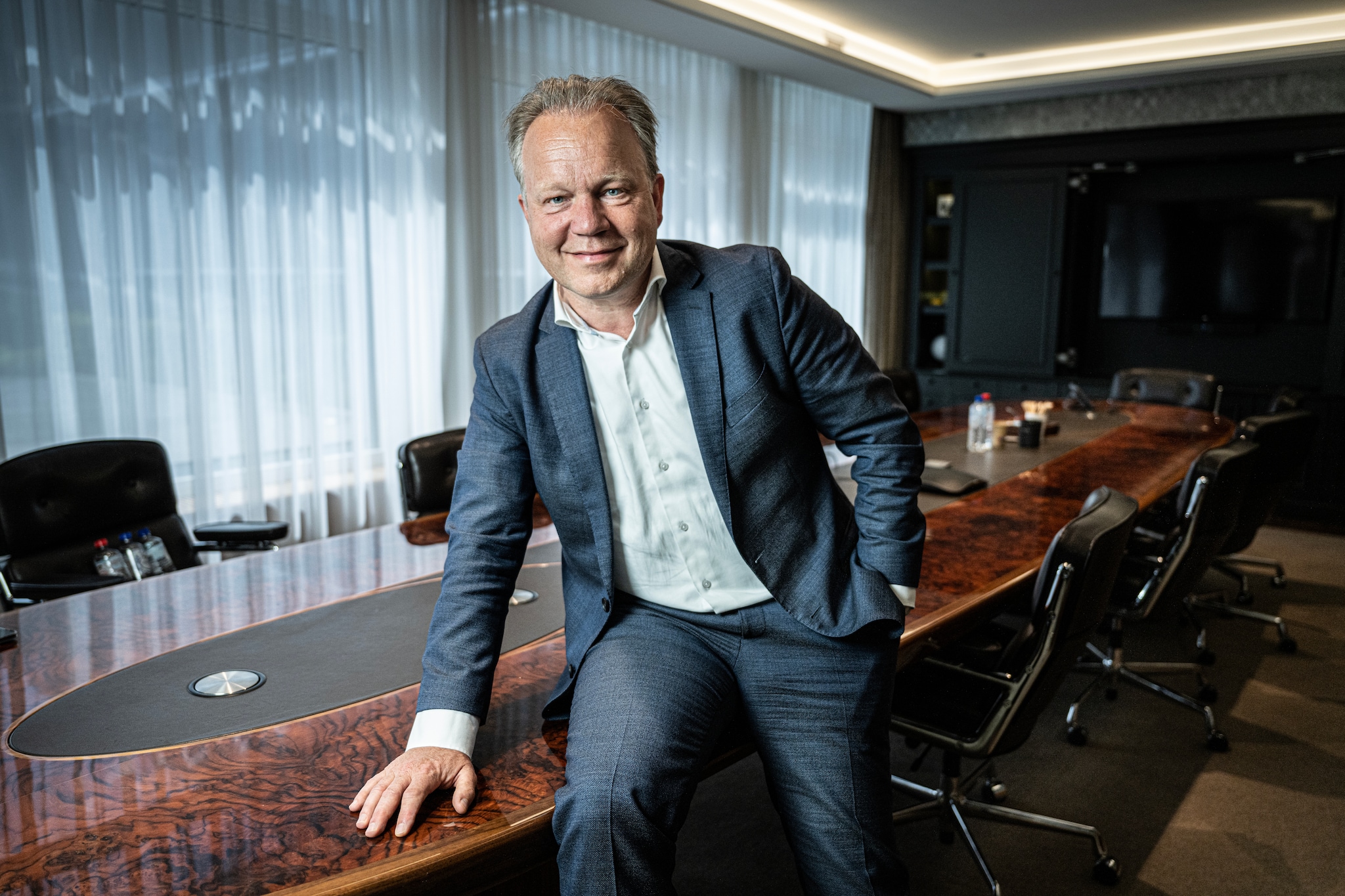 Ton van Veen, topman van Jumbo. Koen Verheijden
