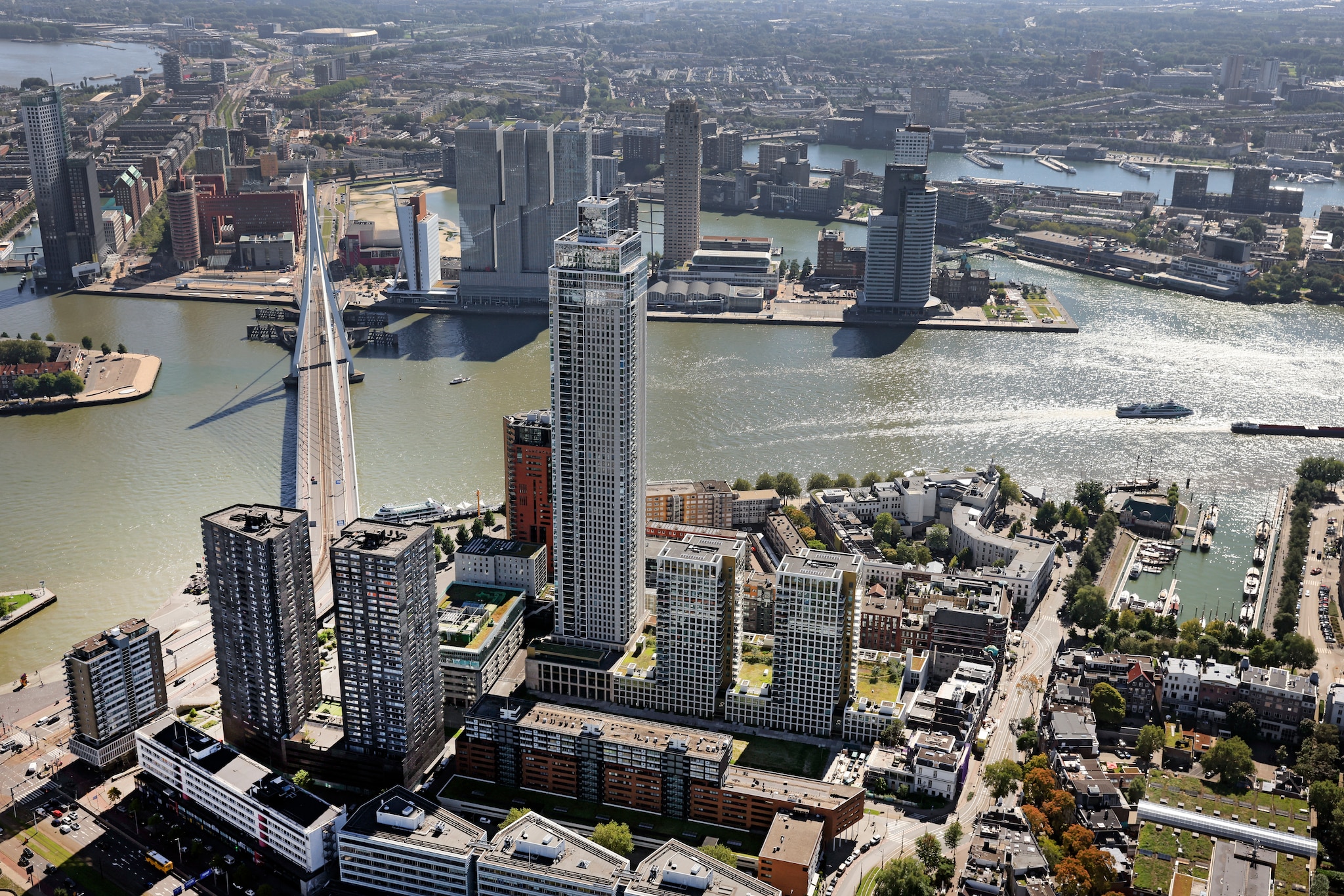roeldijkstra.nl Het uitzicht vanaf Celest op Rotterdam