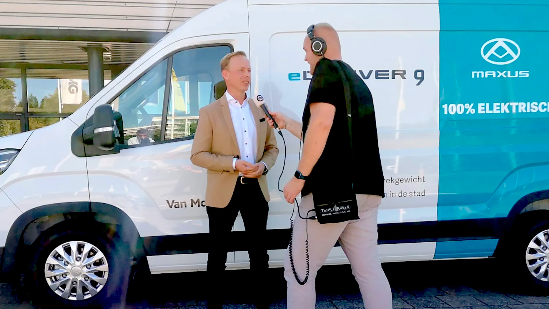 Ralf van Meer, algemeen directeur Maxus Motors Nederland bij Van Mossel Automotive Group. De Ondernemer