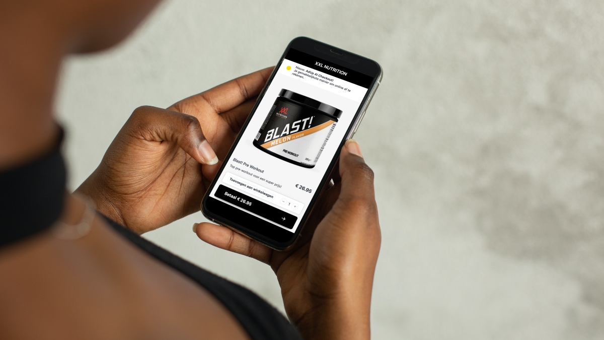 De AI Checkout: volgens de makers sneller, soepeler, persoonlijker én gebruiksvriendelijker. Foto: AdUp