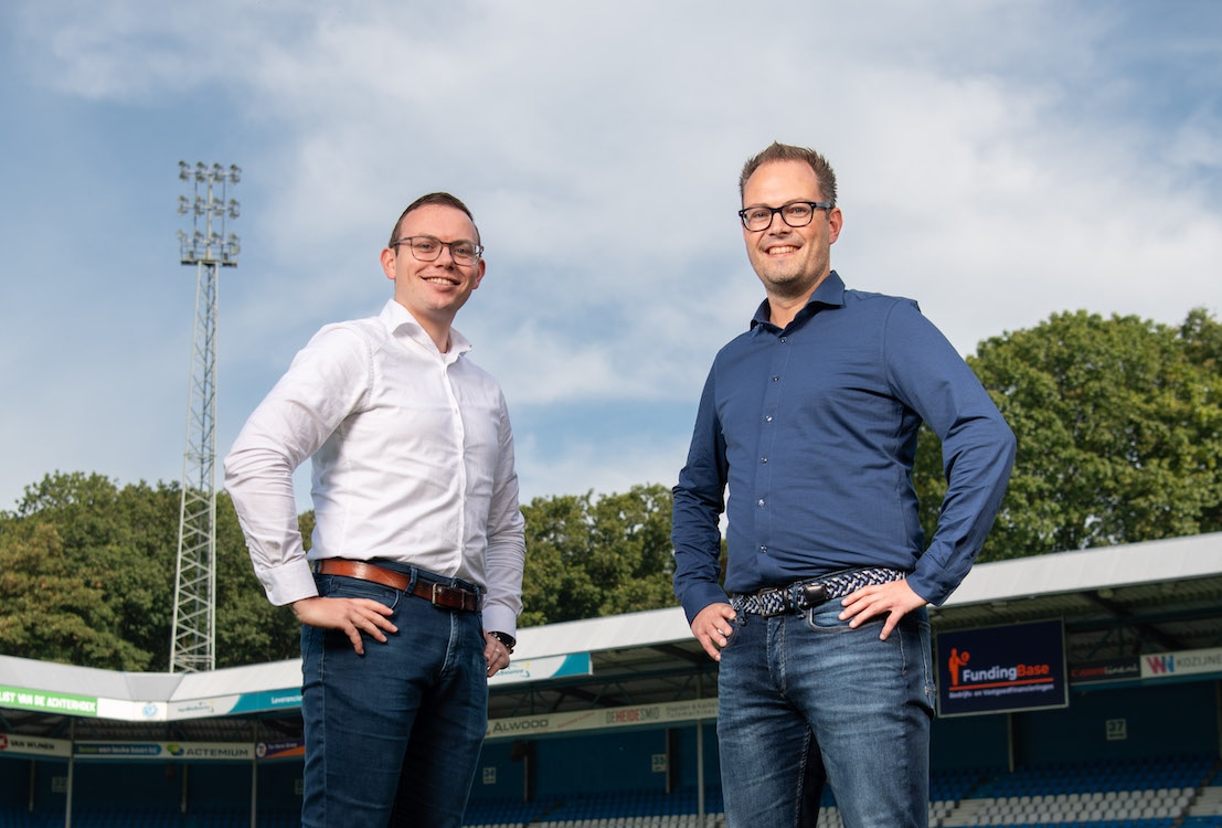 Stefan Woestenenk (links) en Raymond Spenkelink FundingBase