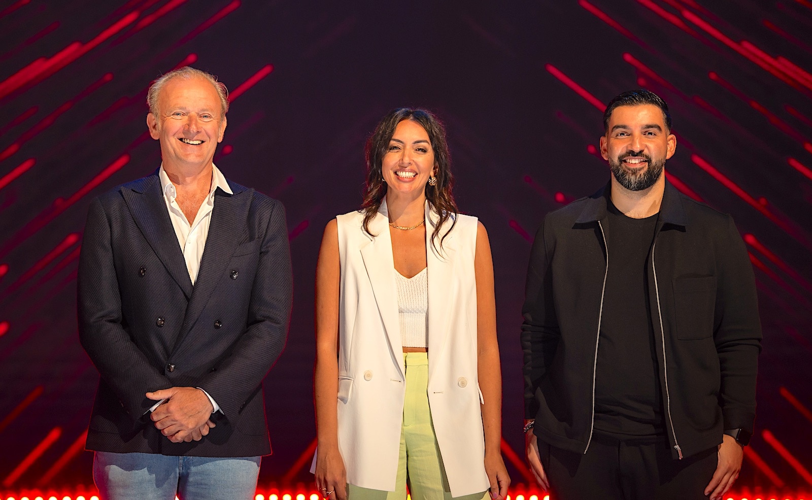 De drie deelnemers van aflevering 2 van de AFAS Young Business Award. AFAS YBA