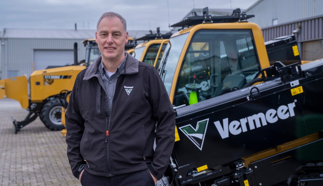 Steve Schemm, managing director bij Vermeer. Dirk-Jan Gjeltema