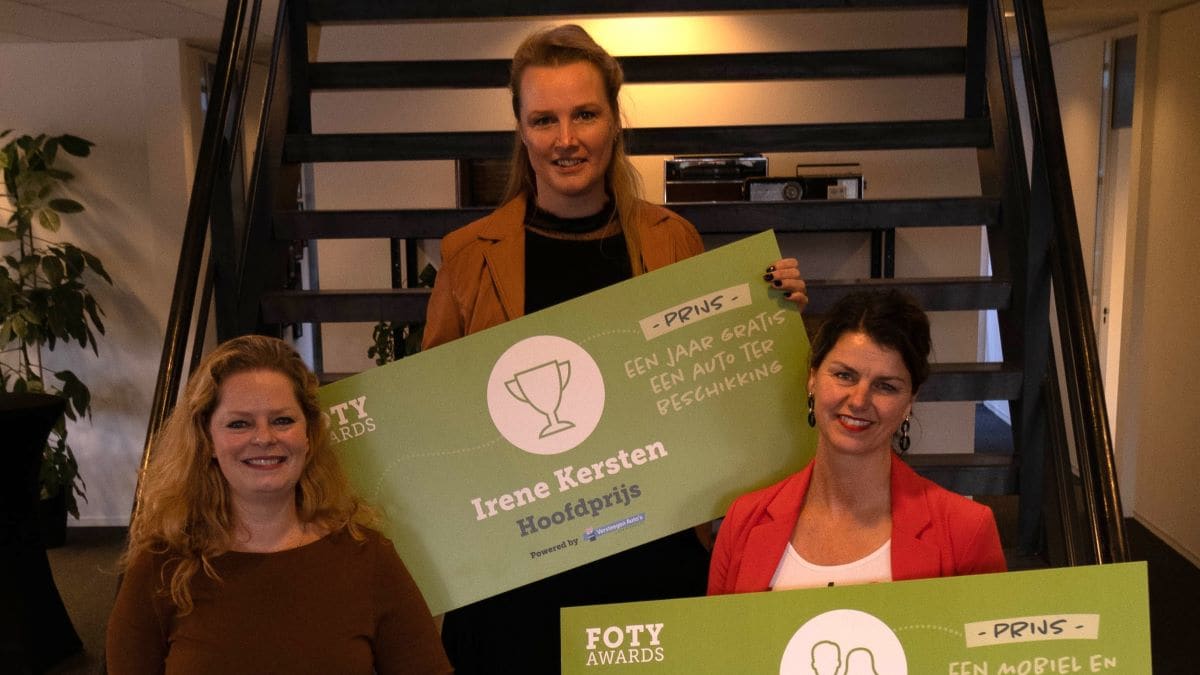 De winnaars van de Freelancer of the Year Awards 2023. ZZP Nederland