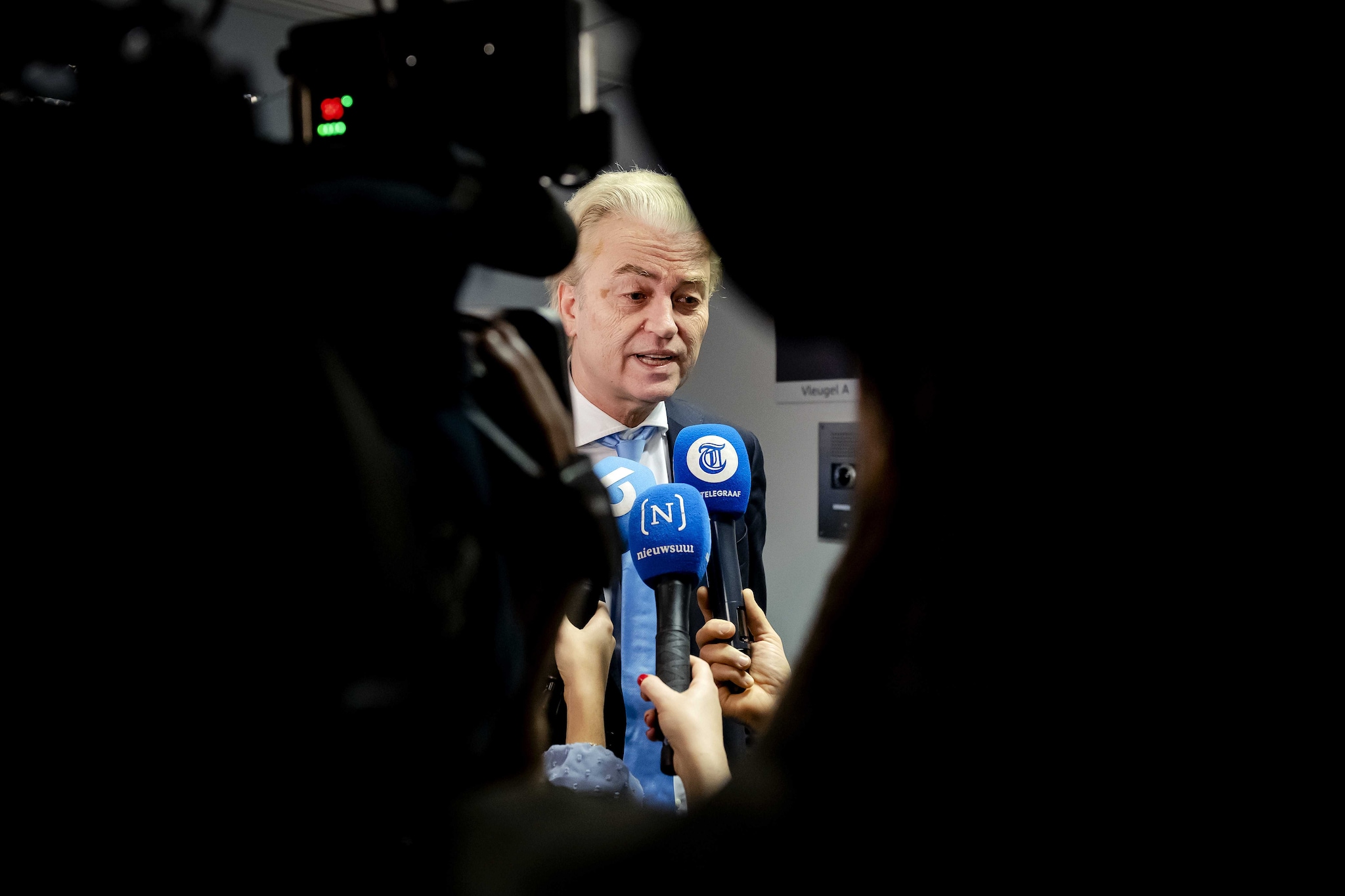 De bal ligt nu bij de grote winnaar van de verkiezingen: Geert Wilders (PVV). ANP