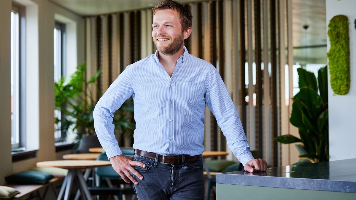 Jan Willem de Jong, co-founder en ceo van iwell. iwell