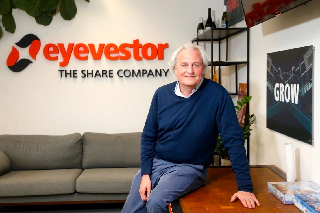 Gijs Dalen Meurs, ceo van Eyevestor. Ruud Voest