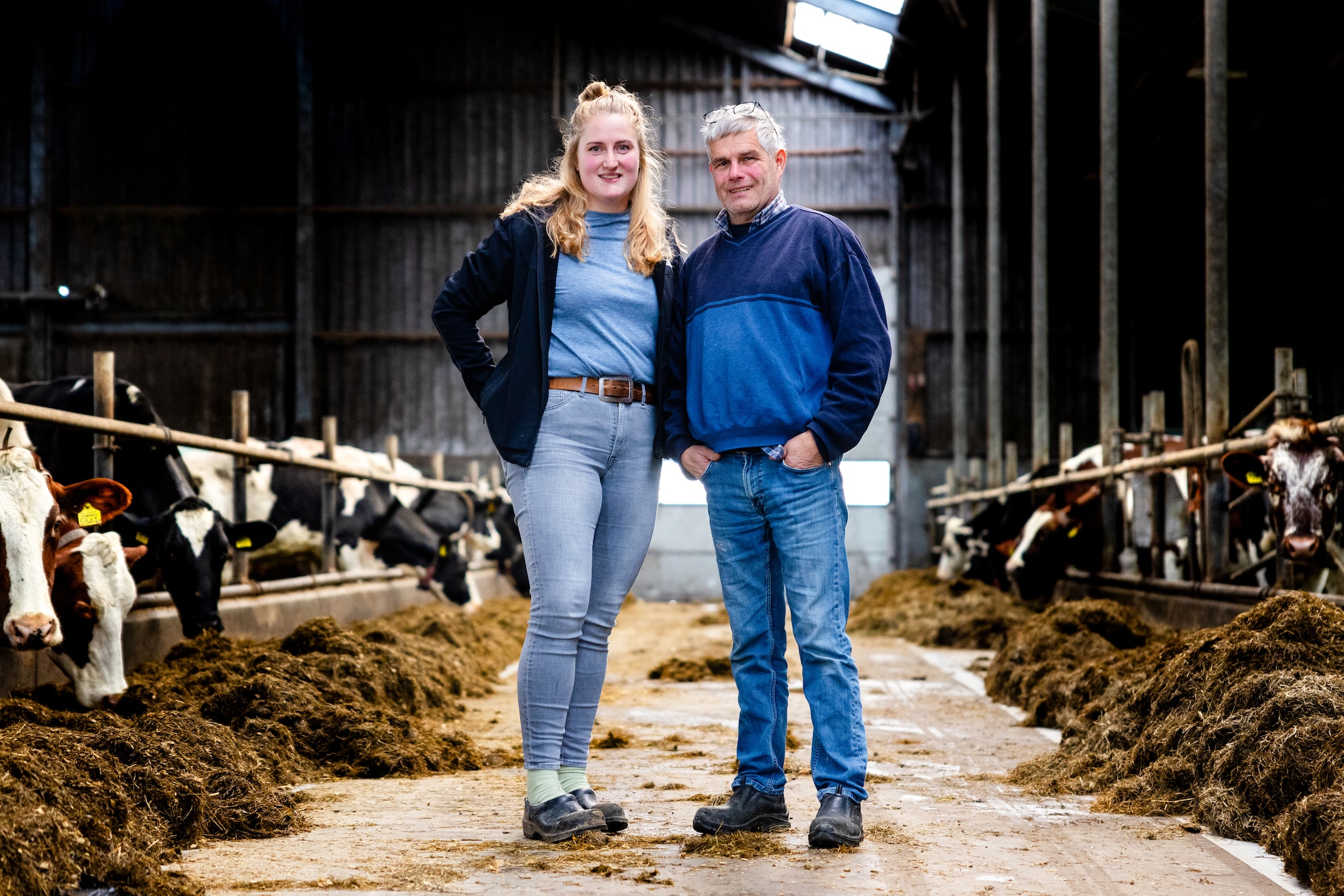 Petra en Arie Commijs van het bijna eeuwoude familiebedrijf in de melkveehouderij gooien de handdoek in de ring. Jeffrey Groeneweg