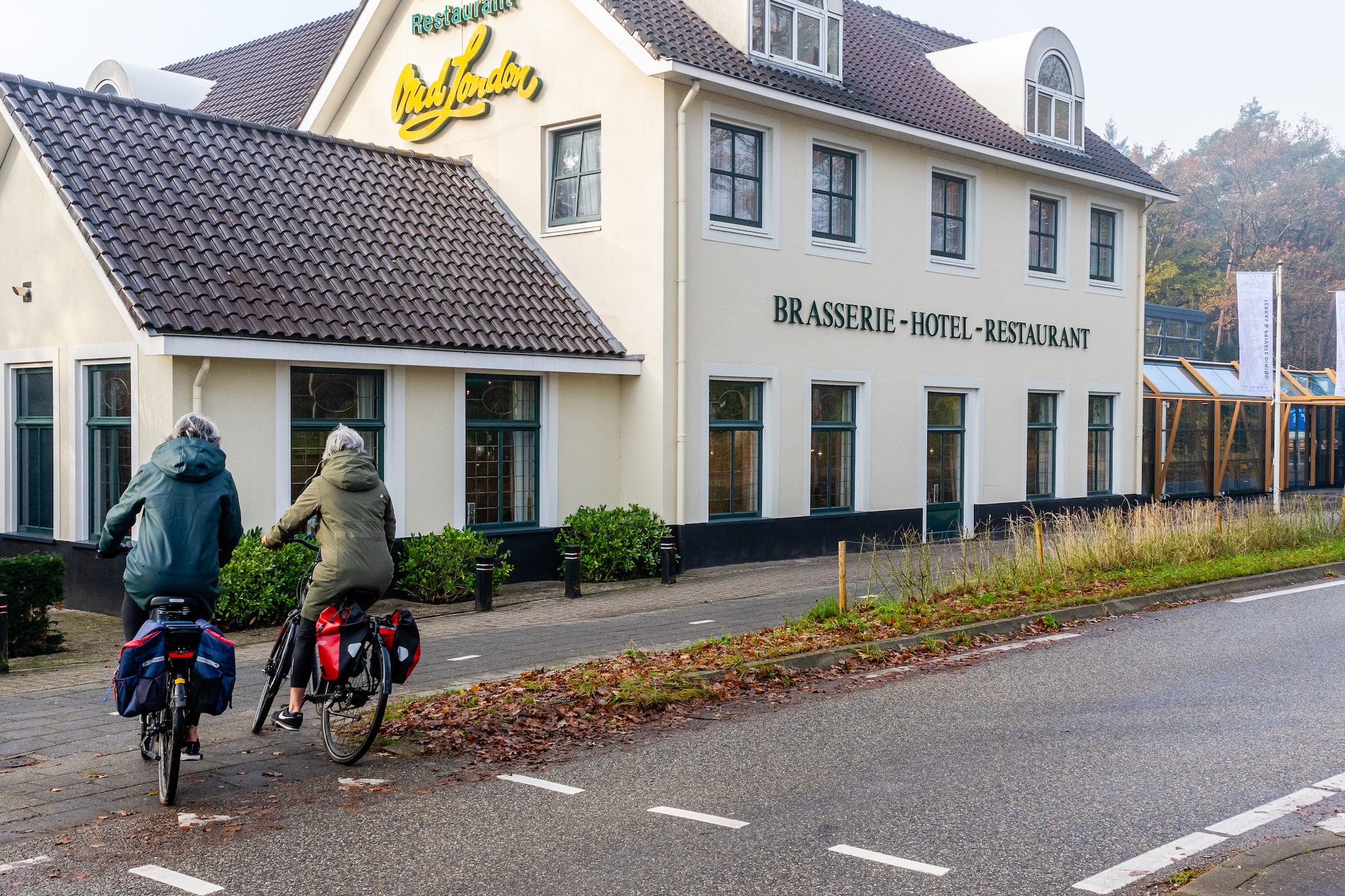 Hotel Oud London aan de Woudenbergseweg in Zeist. Mel Boas