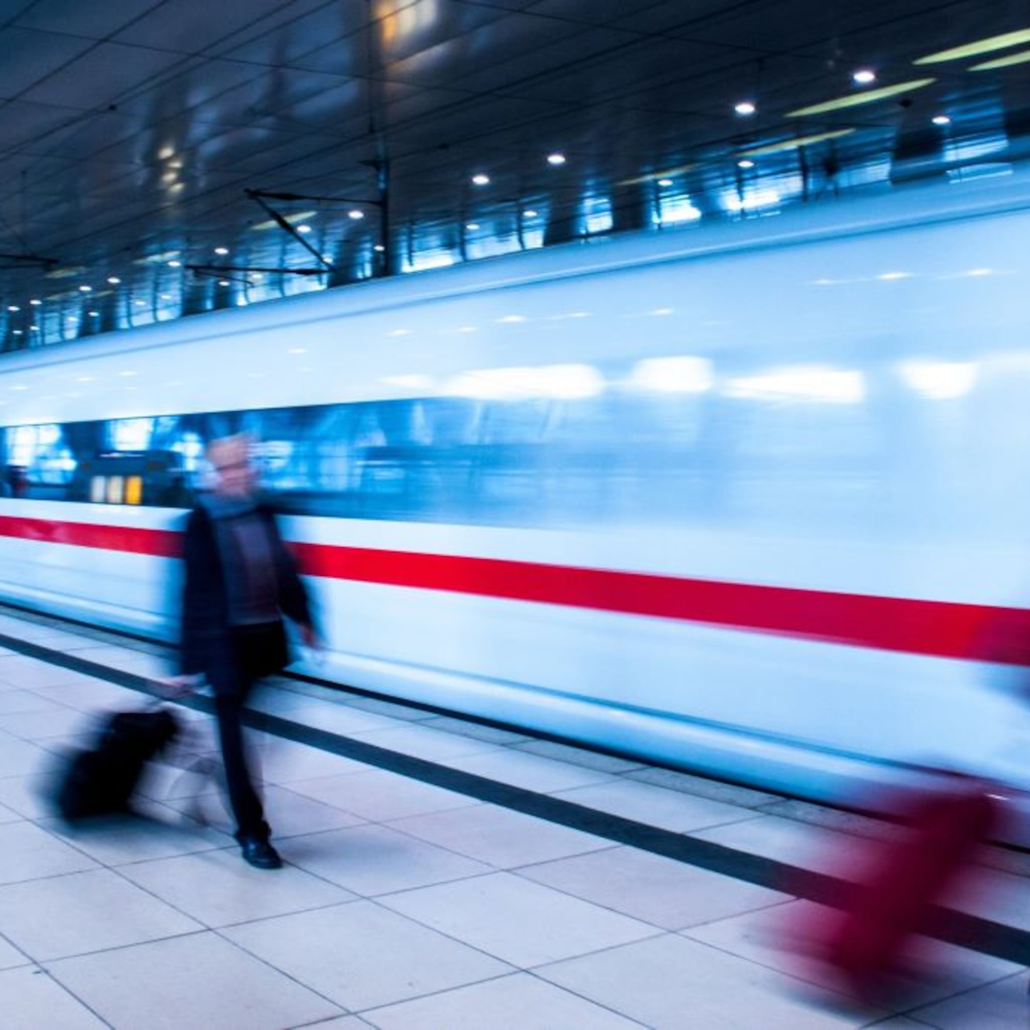 groeiende groep zakenreizigers neemt de internationale trein