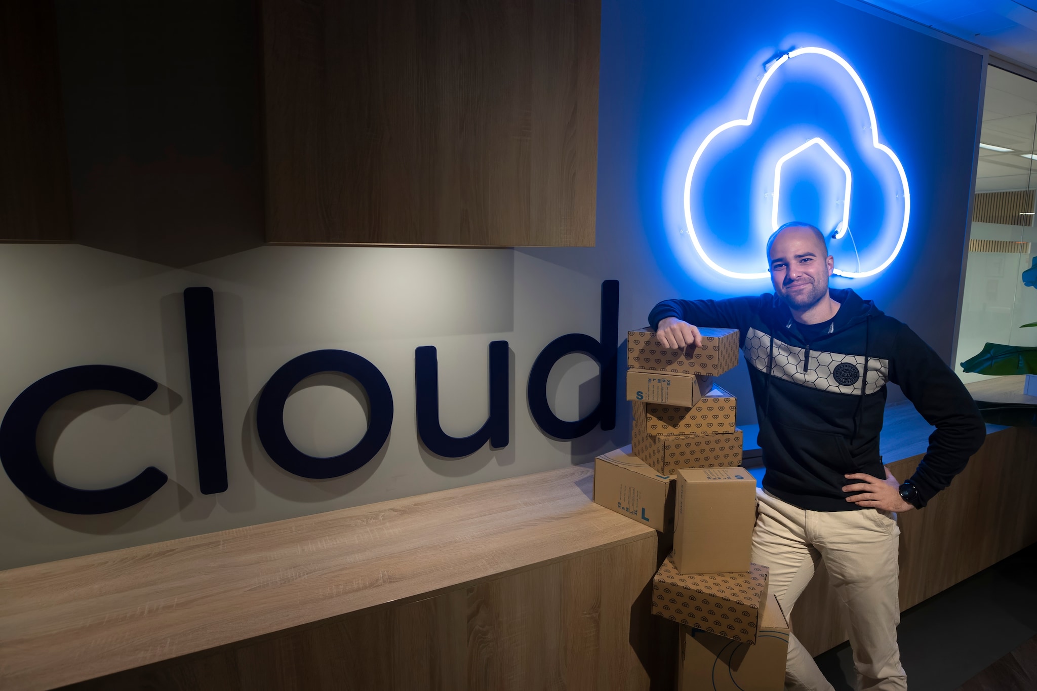 Directeur Rob van den Heuvel van Sendcloud, het verzendplatform voor pakketjes. Kees Martens/DCI Media