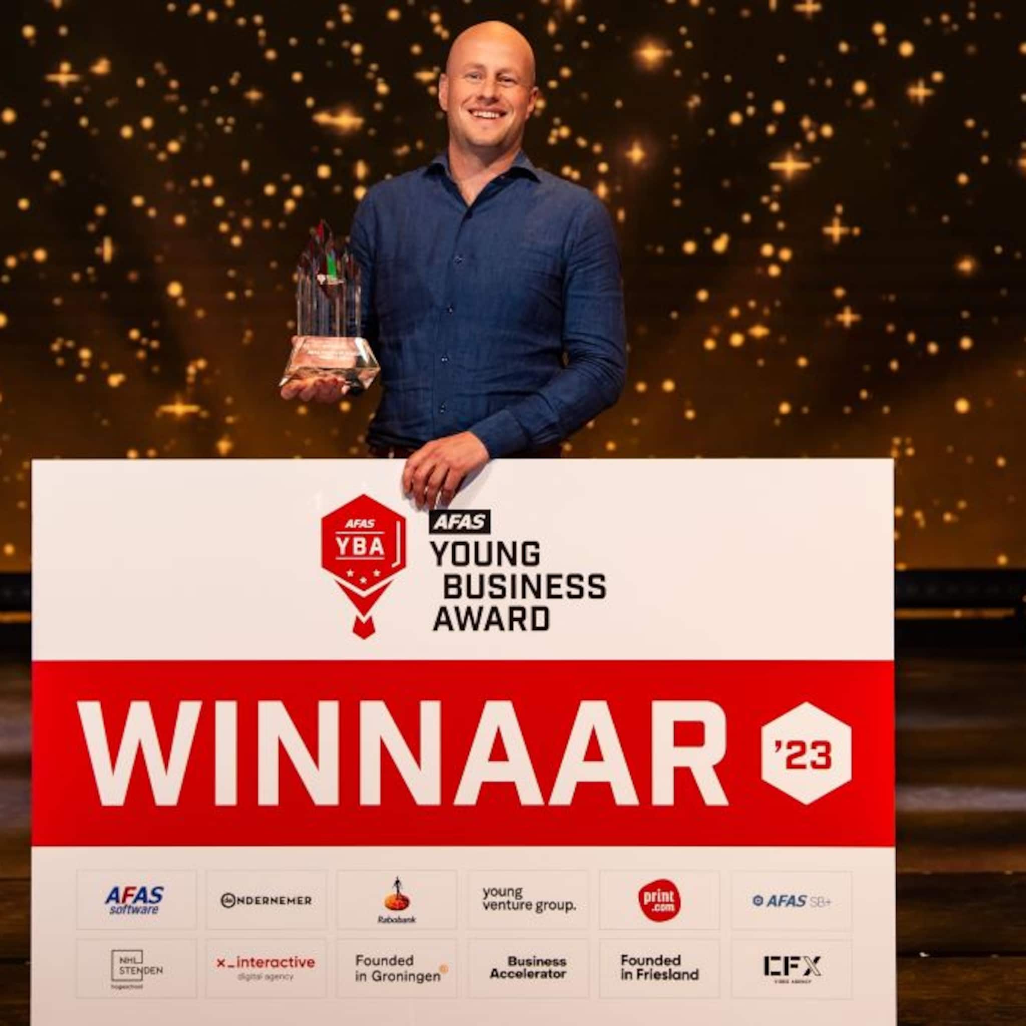 uniek slim wereldverbeterend en toekomstgericht de winnaar van de afas young business award 2023