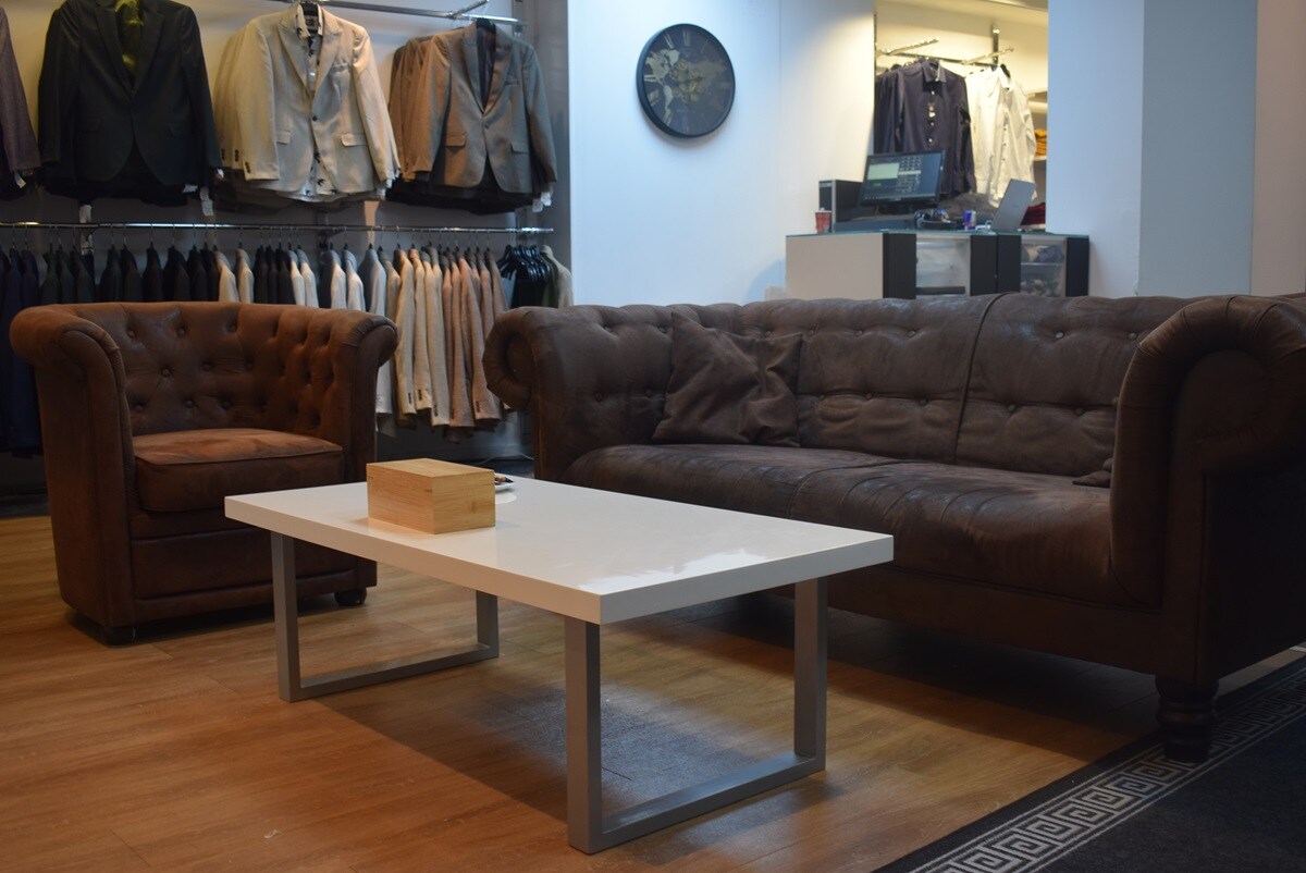 Bij Townsman Menswear krijg je een kop koffie of thee en knoop je een gesprek aan indebuurt Tilburg