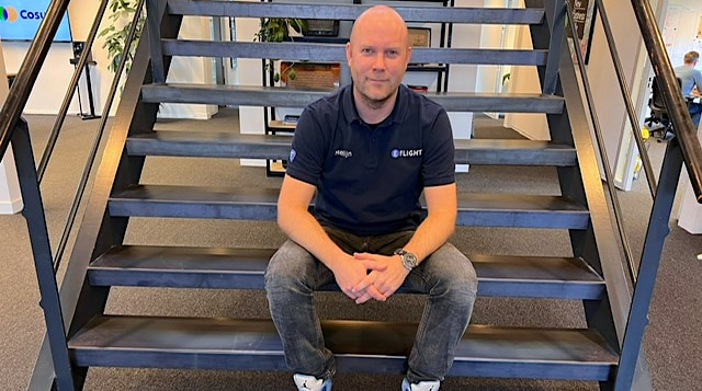 Merlijn van Vliet van E-Flight De Ondernemer