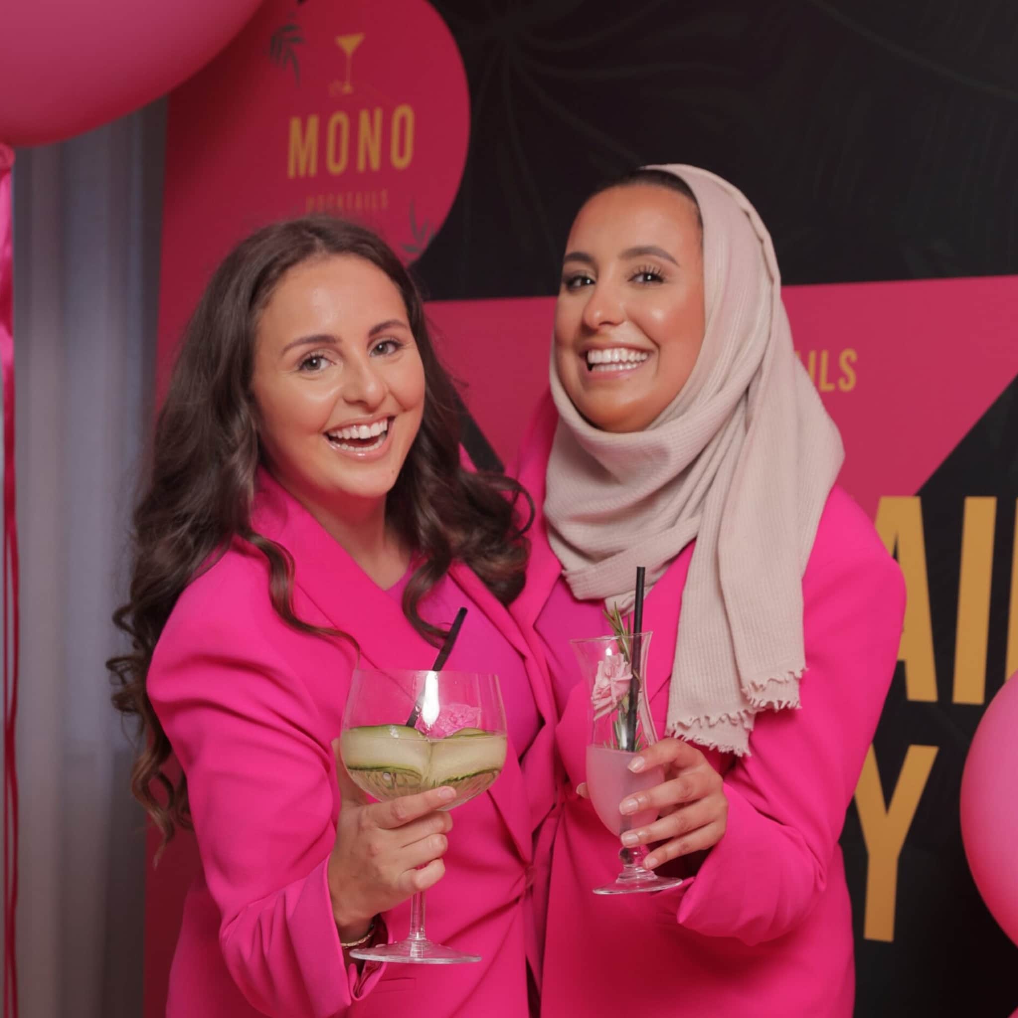 senna en esma komen overal met hun alcoholvrije cocktails bn ers zien we gewoon als klanten