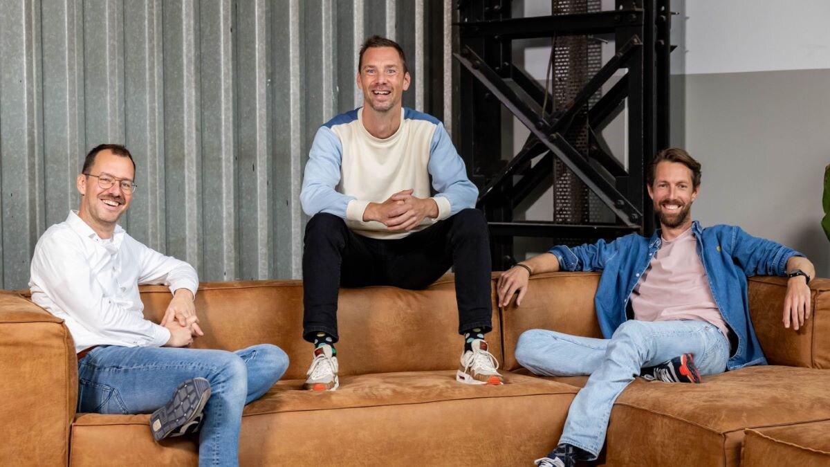 Inviplay-oprichters Boaz Keurentjes, Paul Keurentjes en Lennert Molema. Inviplay