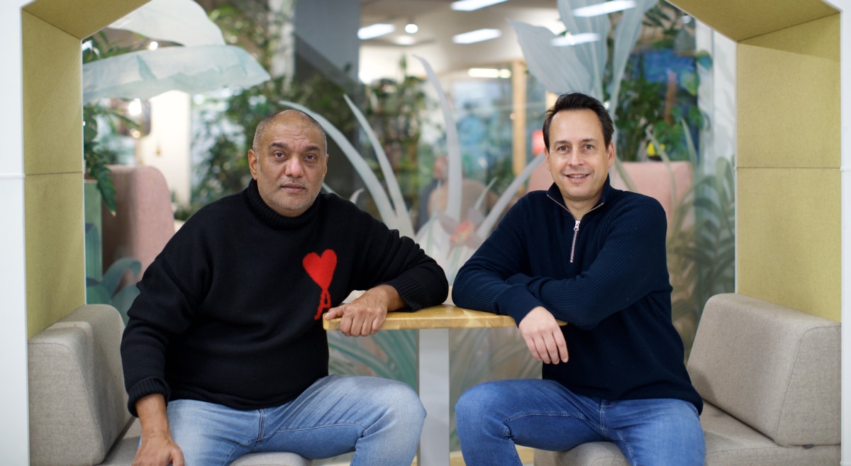 Glenn Balak (links) en Bas van der Duim (rechts). John Sluijter