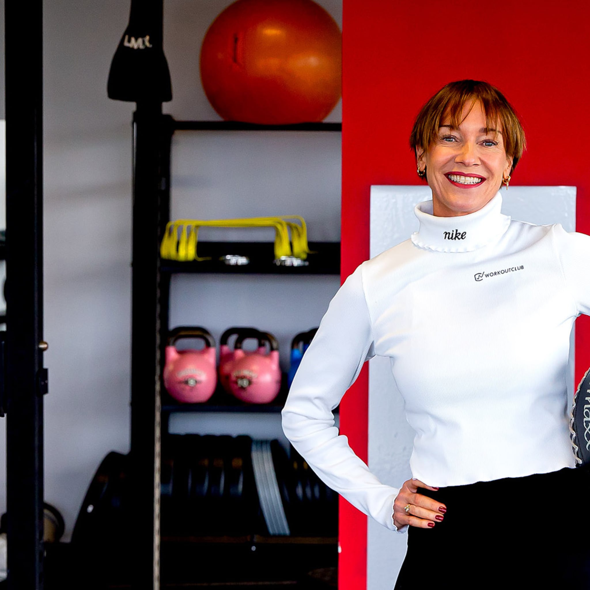 eigenaar workoutclub topfit voor onderneming en omgeving