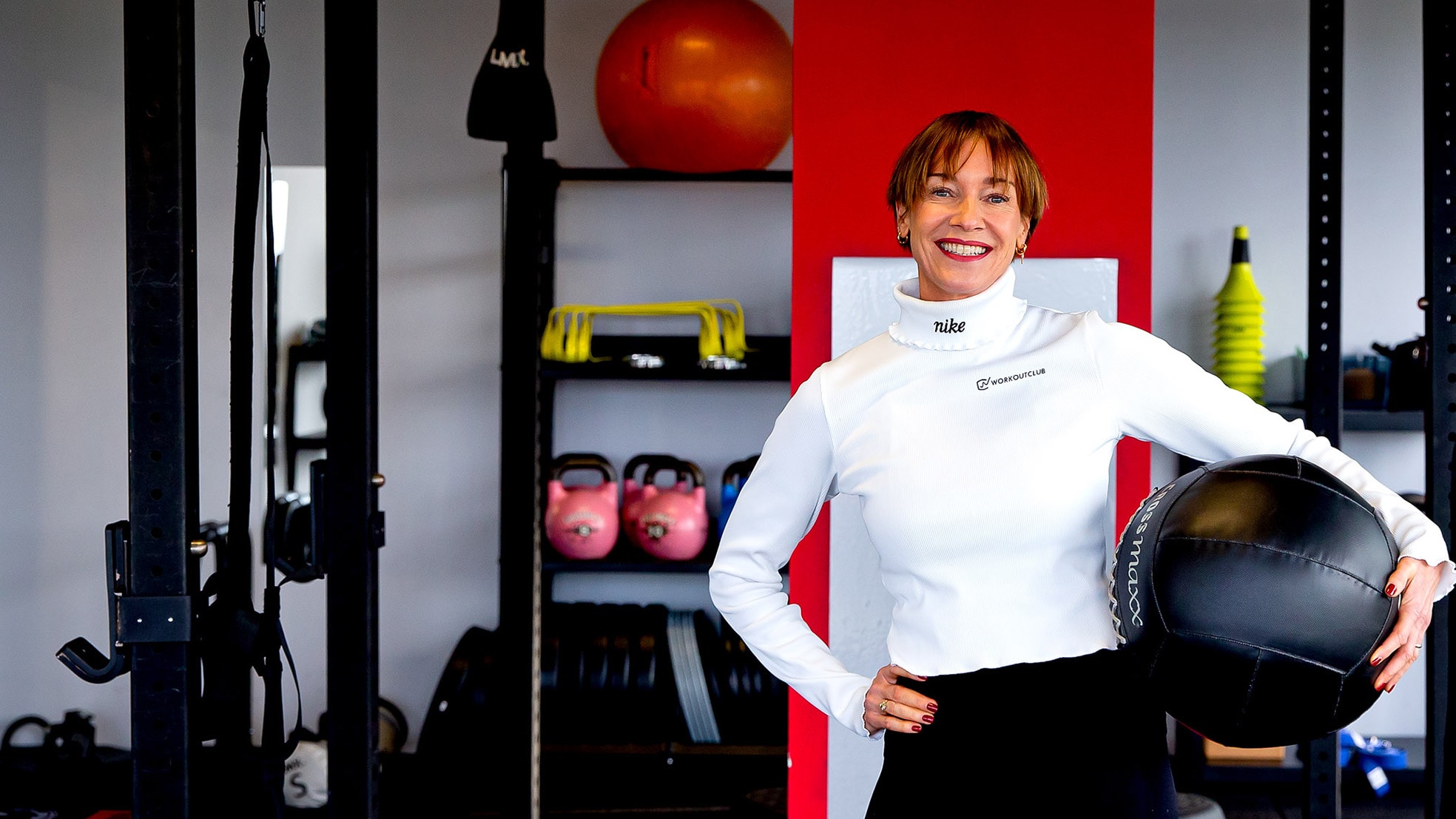 Willeke Zorg in de Workoutclub. De Ondernemer