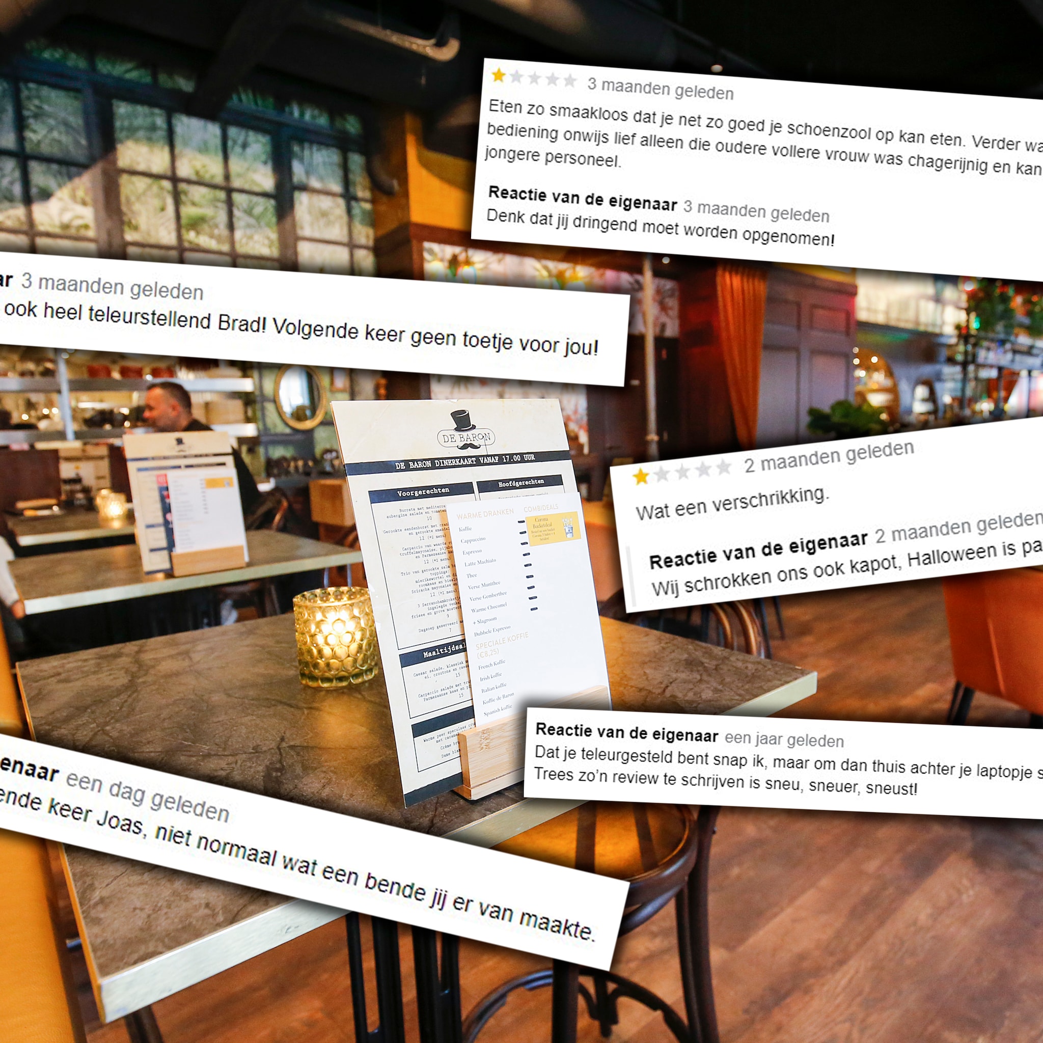 horecaondernemer brandt gasten af na negatieve review op google goede tactiek of onverstandig