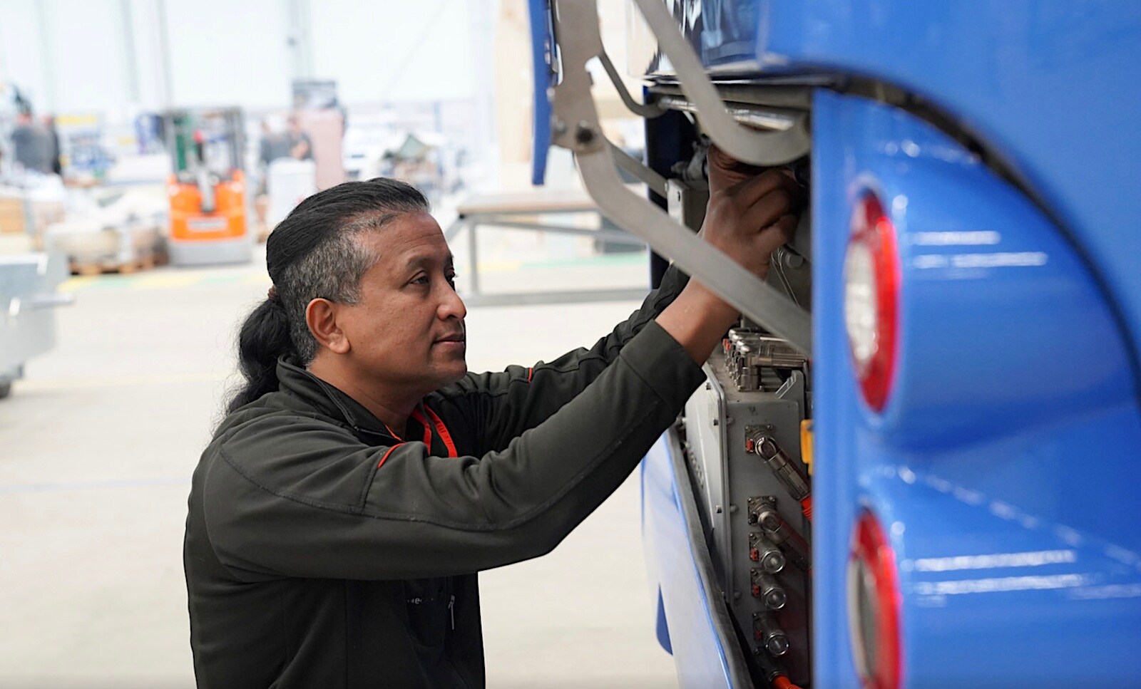 Productie van een Ebusco 3.0 elektrische bus voor openbaar vervoer in München. Foto: Ebusco