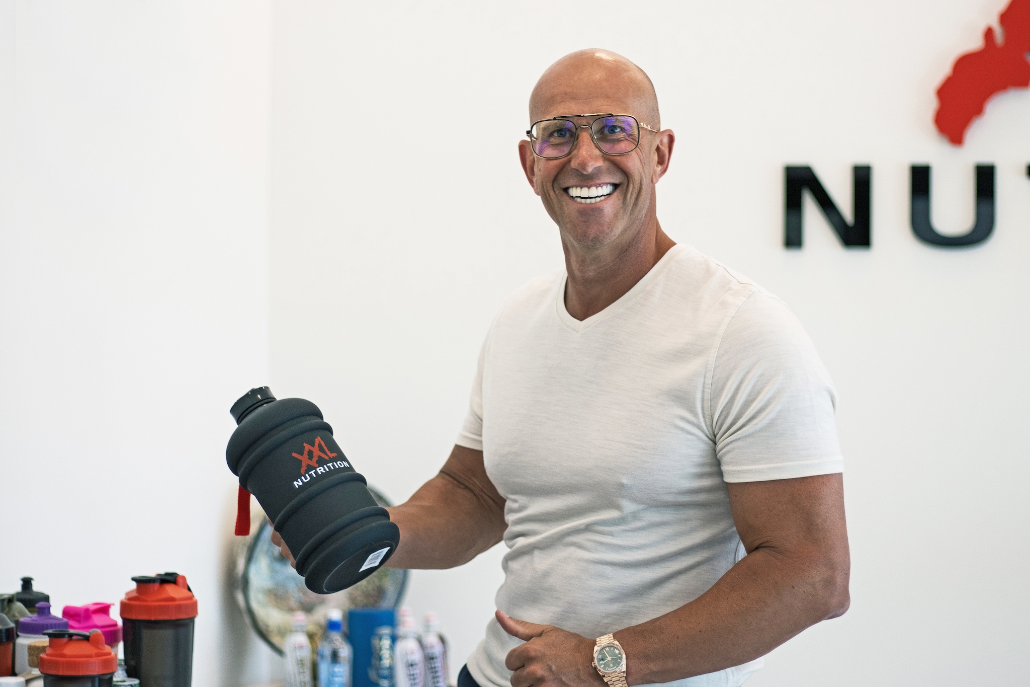 René van der Zel is oprichter van XXL Nutrition. Foto: XXL Nutrition