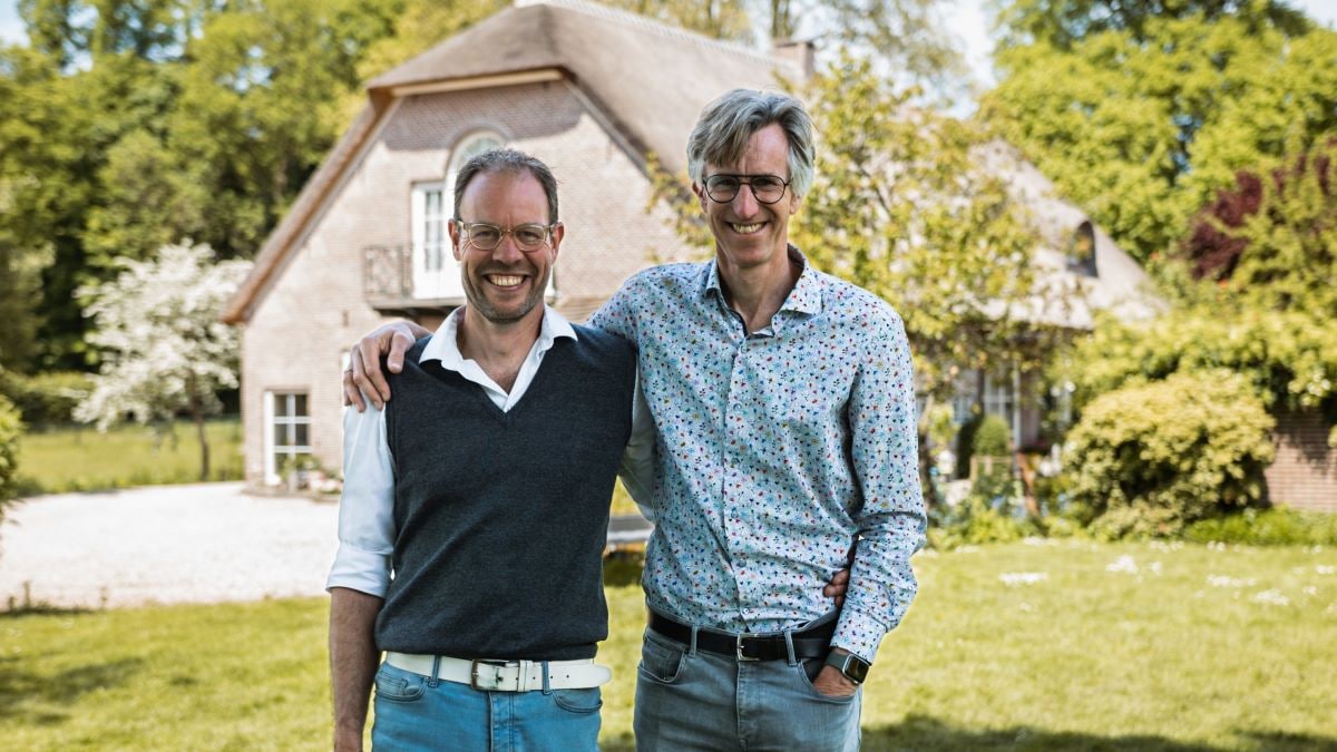 Ondernemers Simon Speelman (links) en Bert Kassies