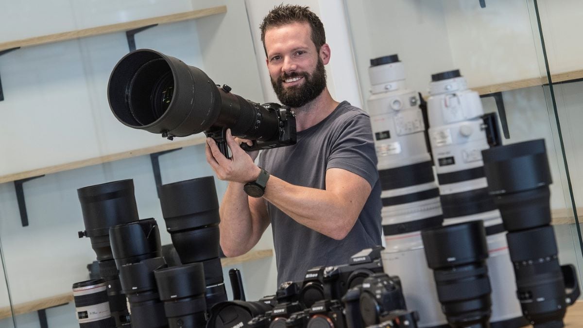 Bart van Noord in zijn nieuwe winkel. Foto: Raphael Drent