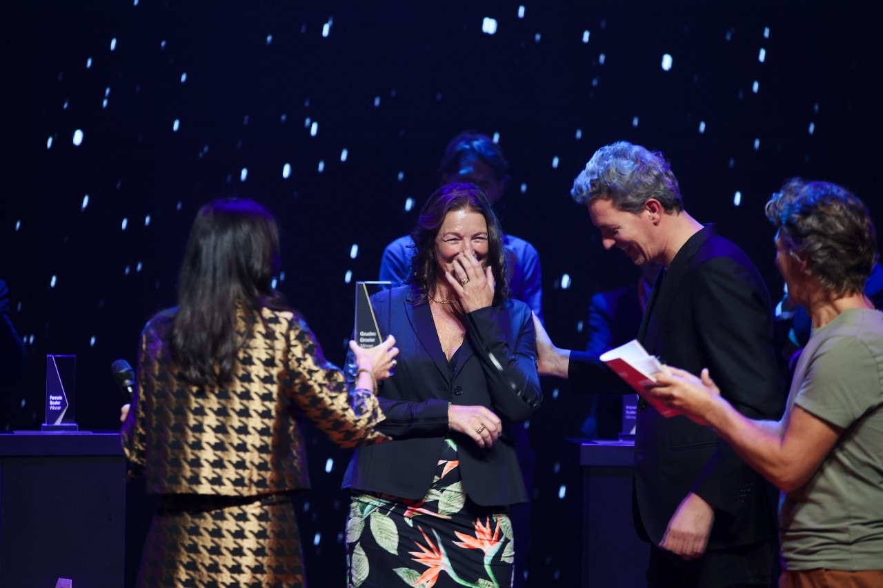 Managing partner Sonja Meijerink nam de Gouden Groeier Award in ontvangst, maar won ook de Vrouwelijk Groeier Award voor het succesvolste groeibedrijf met minstens één vrouwelijke oprichter of bestuurder.