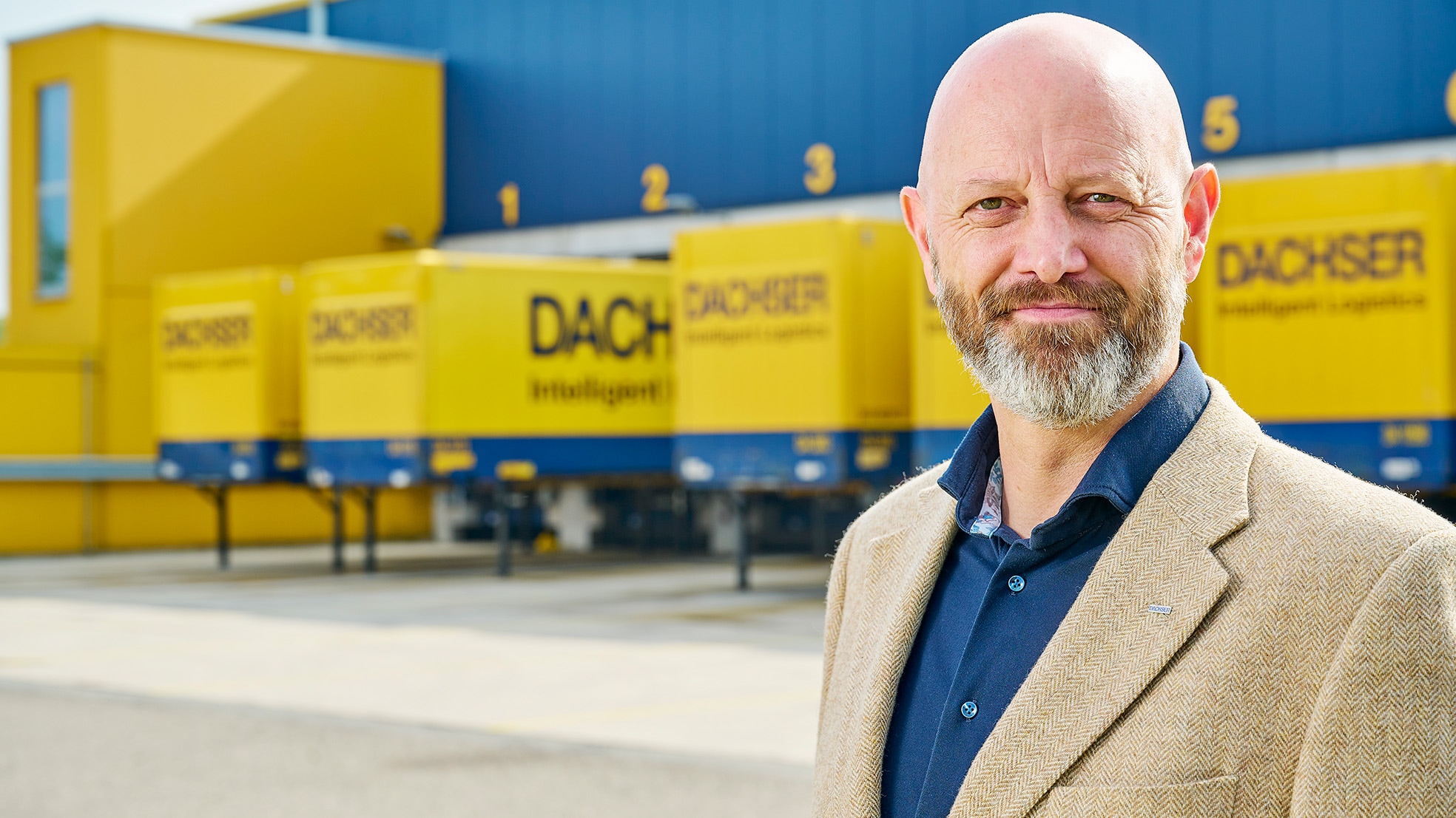 Stefan Raimondo country manager van Dachser Nederland.