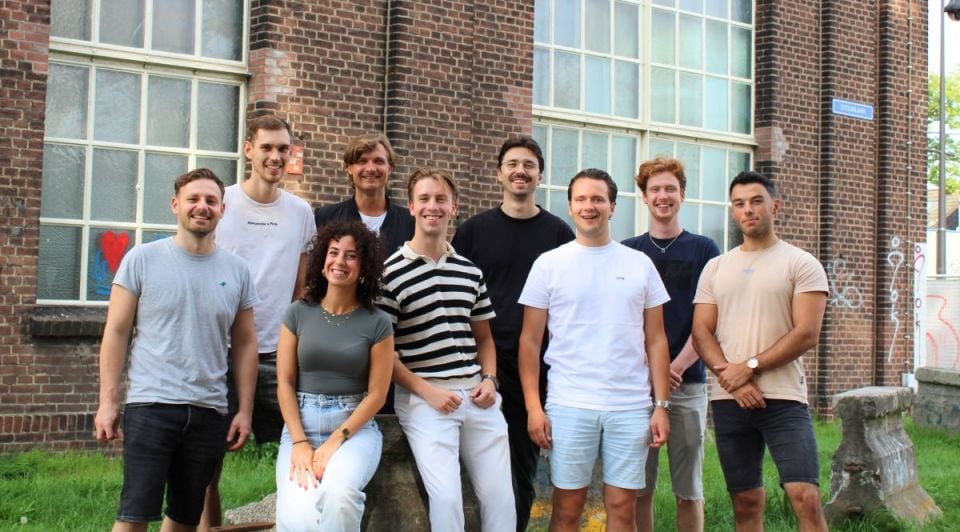 Het team achter Recrubo. Foto: Recrubo