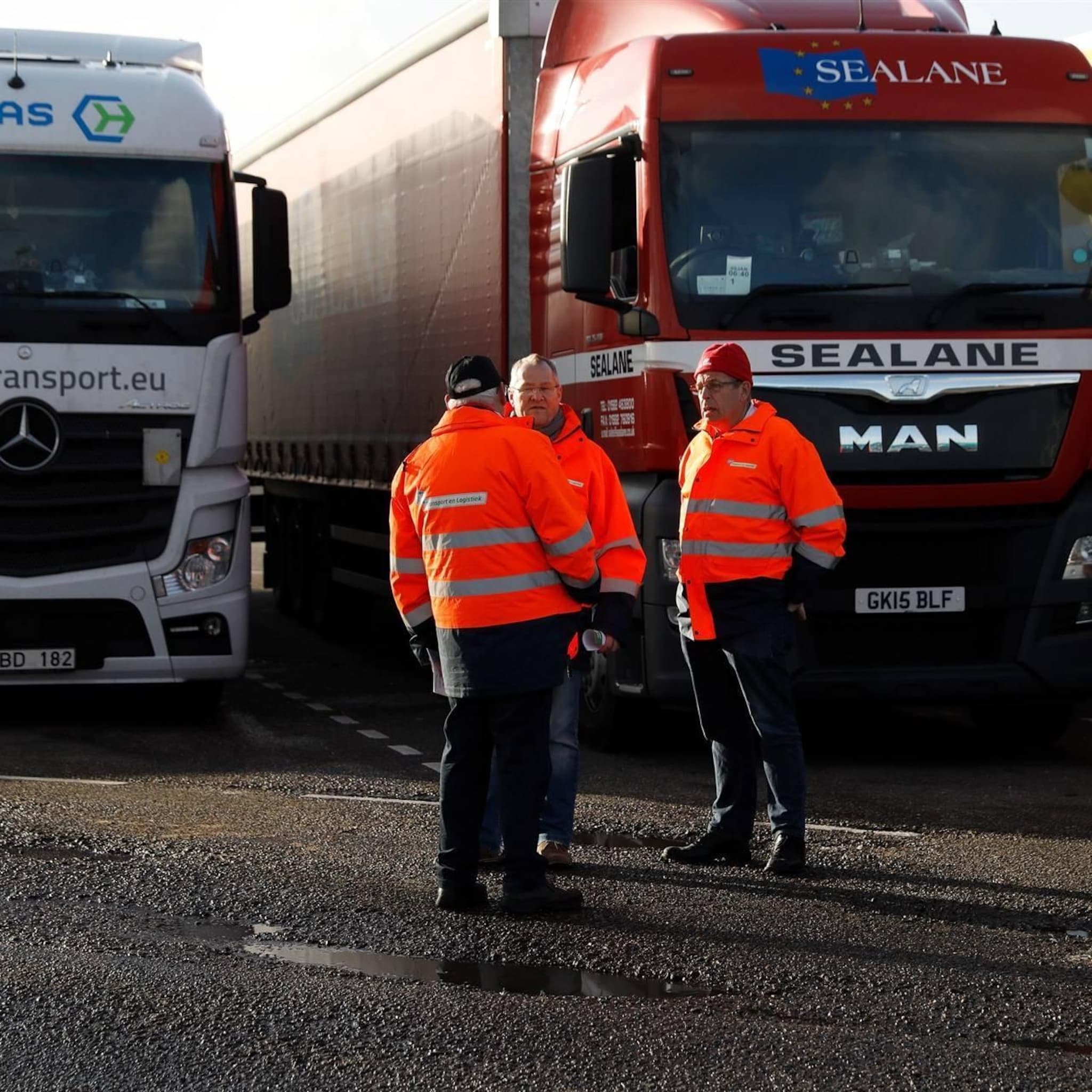 omzet transportsector daalt voor het eerst in twee jaar