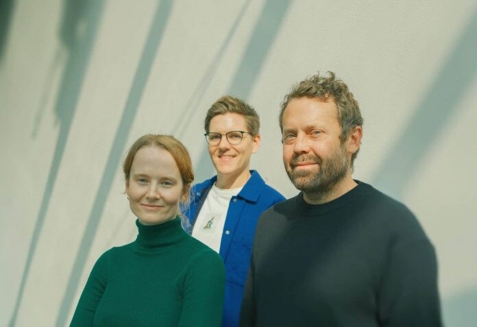 De Strise co-founders: CEO Marit Rødevand, CTO Patrick Skjennum, and CPO Sigve Søråsen.