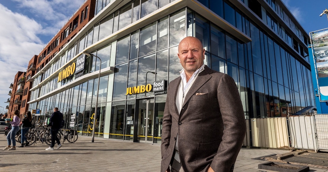 Edward Koornneef is eigenaar van zes Jumbo-supermarkten. Foto: Thierry Schut