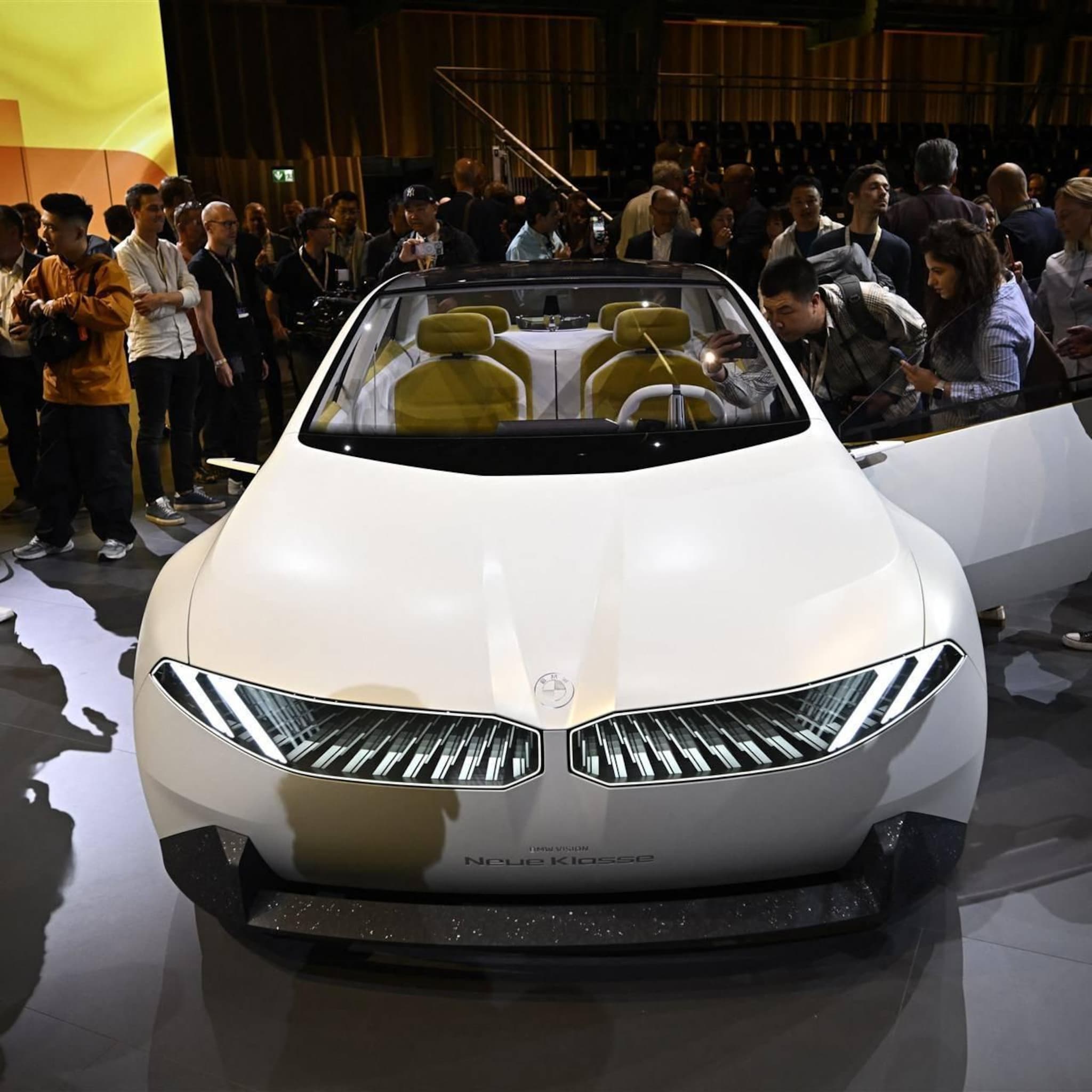 bmw presenteert nieuwe elektrische auto vision neue klasse