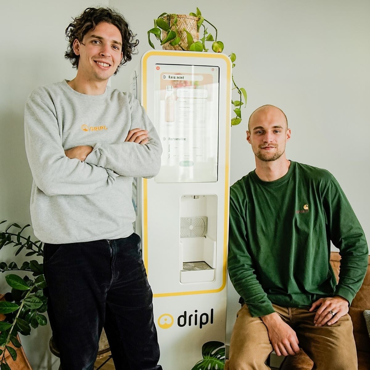 Colin Deblonde (links) en Lucas Moreau van Dripl. Foto: Dripl