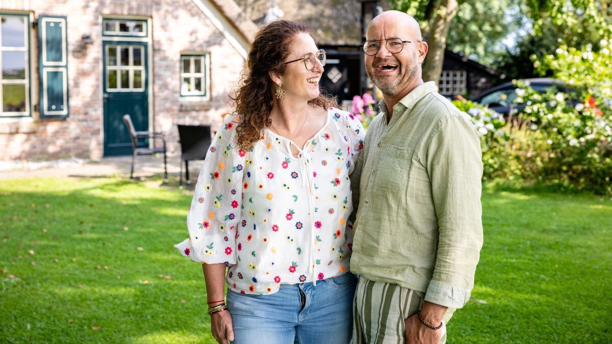 Geraldine en Pieter Mulder verruilen hun tulpenkweekbedrijf voor een b&amp;b in Witharen, bij Ommen. Foto: Enzio Ardesch