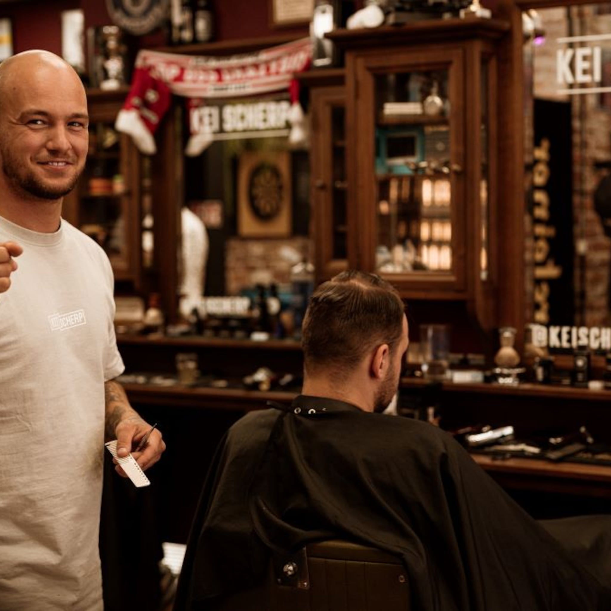 bier blote borsten en blitse baard barbiers zijn booming