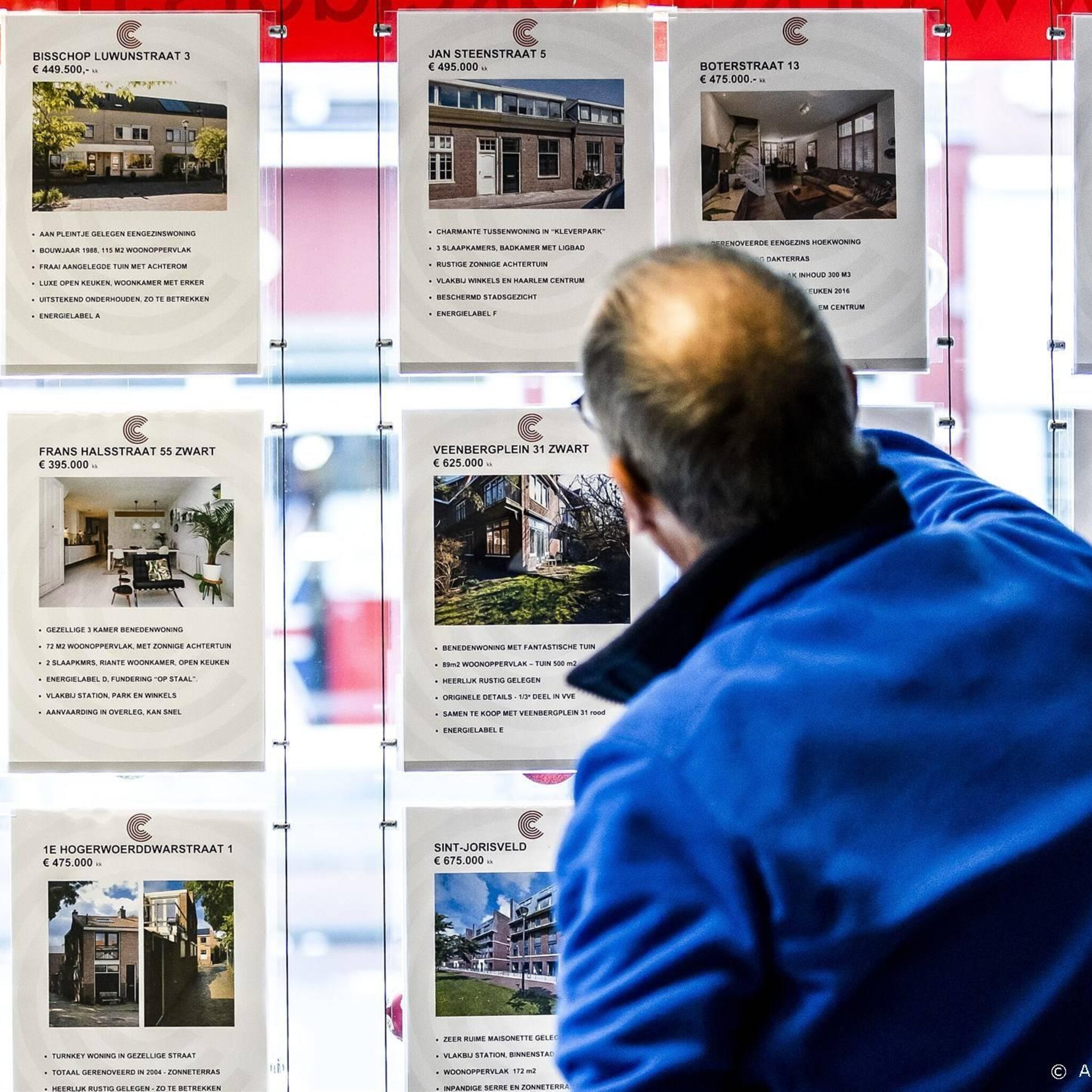 huizenprijzen gaan voor tweede maand op rij weer wat omhoog