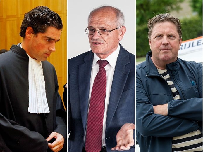 Mr. Paul Acda, Gerard Sanderink en Henrie Kamps. Beeldbewerking: Tubantia/DTCT.