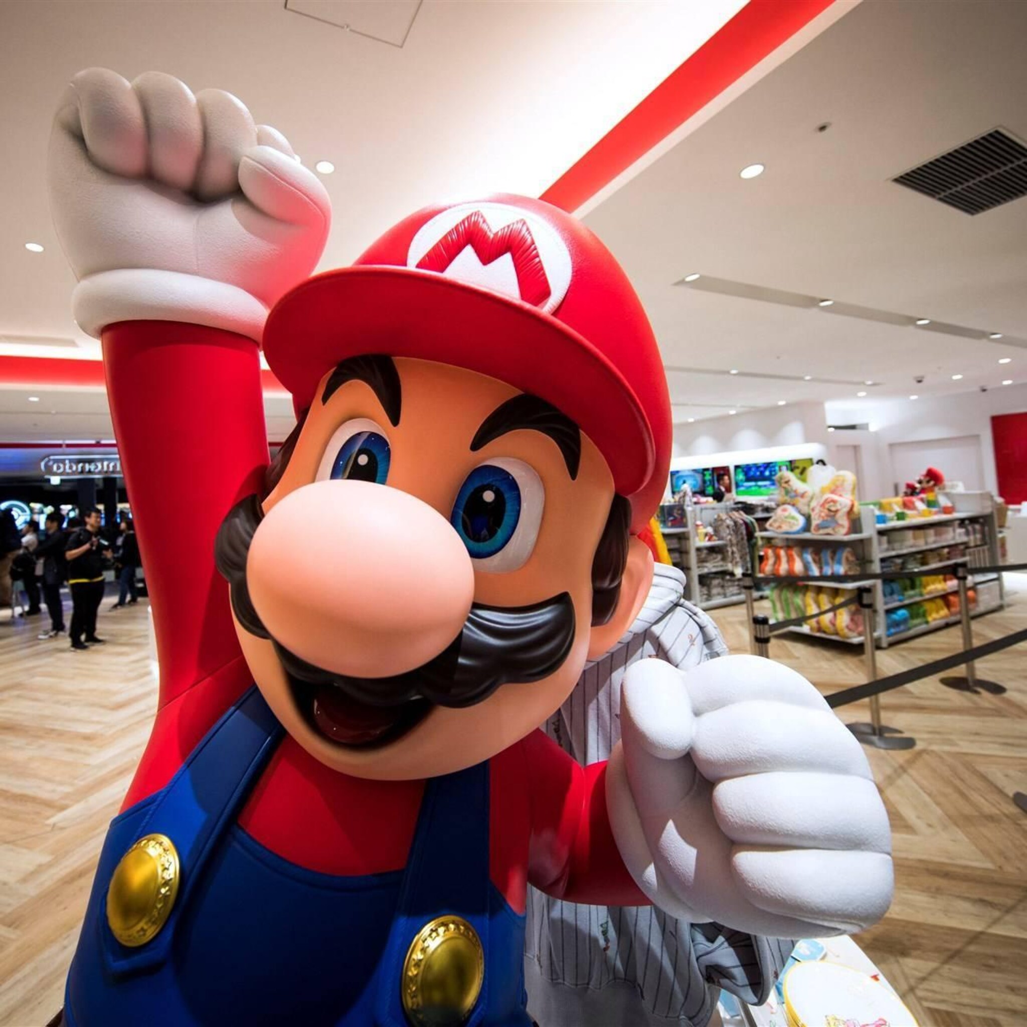 stem van it s a me mario stopt bij nintendo