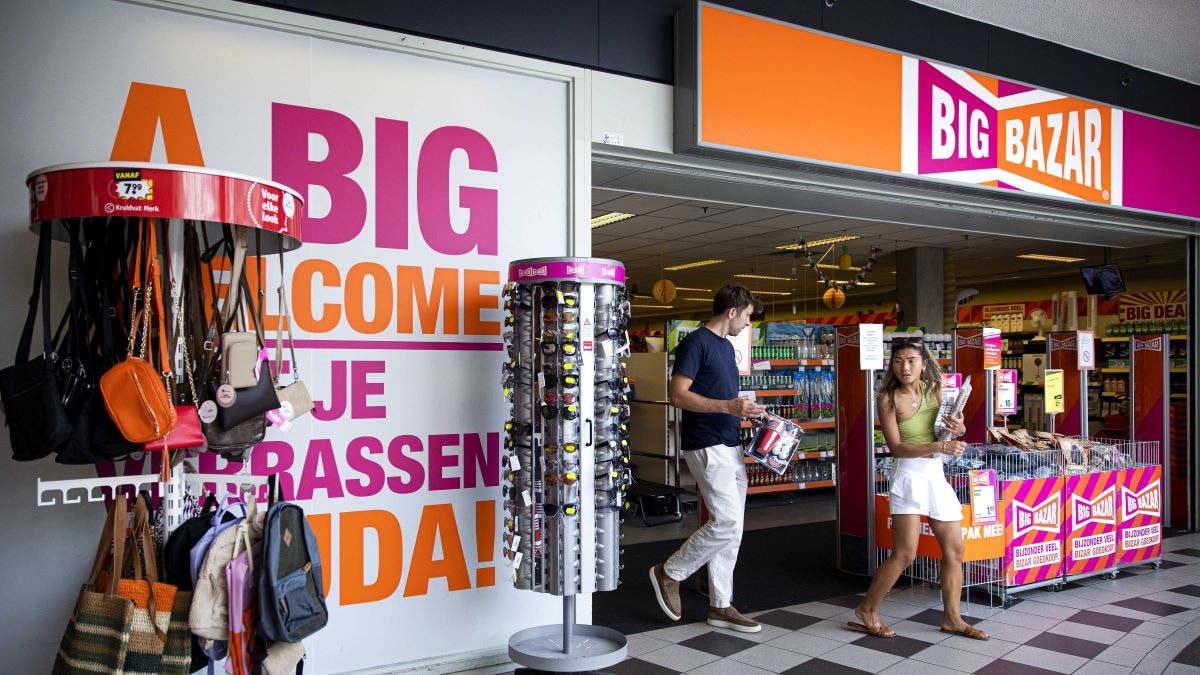 Een filiaal van Big Bazar in Gouda. Foto: ANP