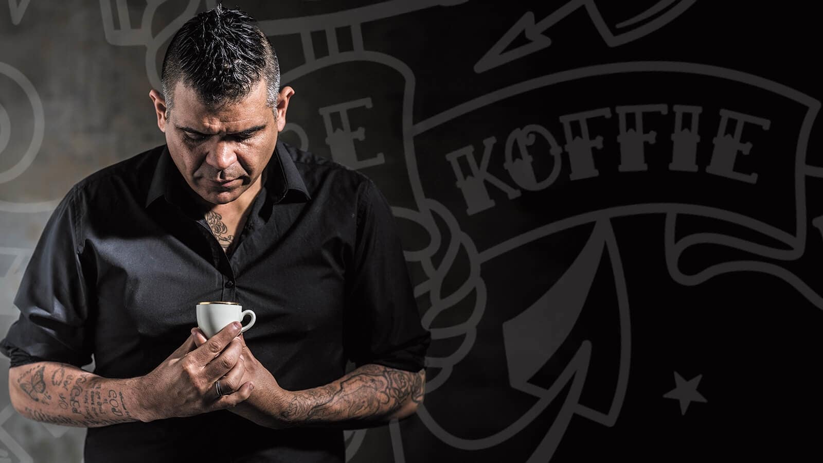 Jemuel Lampe, de oprichter van Zuivere Koffie. Foto: Zuivere Koffie