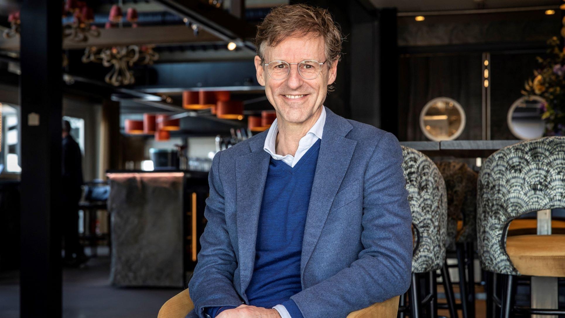 Ronnie Overgoor is de gastheer van Het Ondernemersdiner. Foto: Dingena Mol