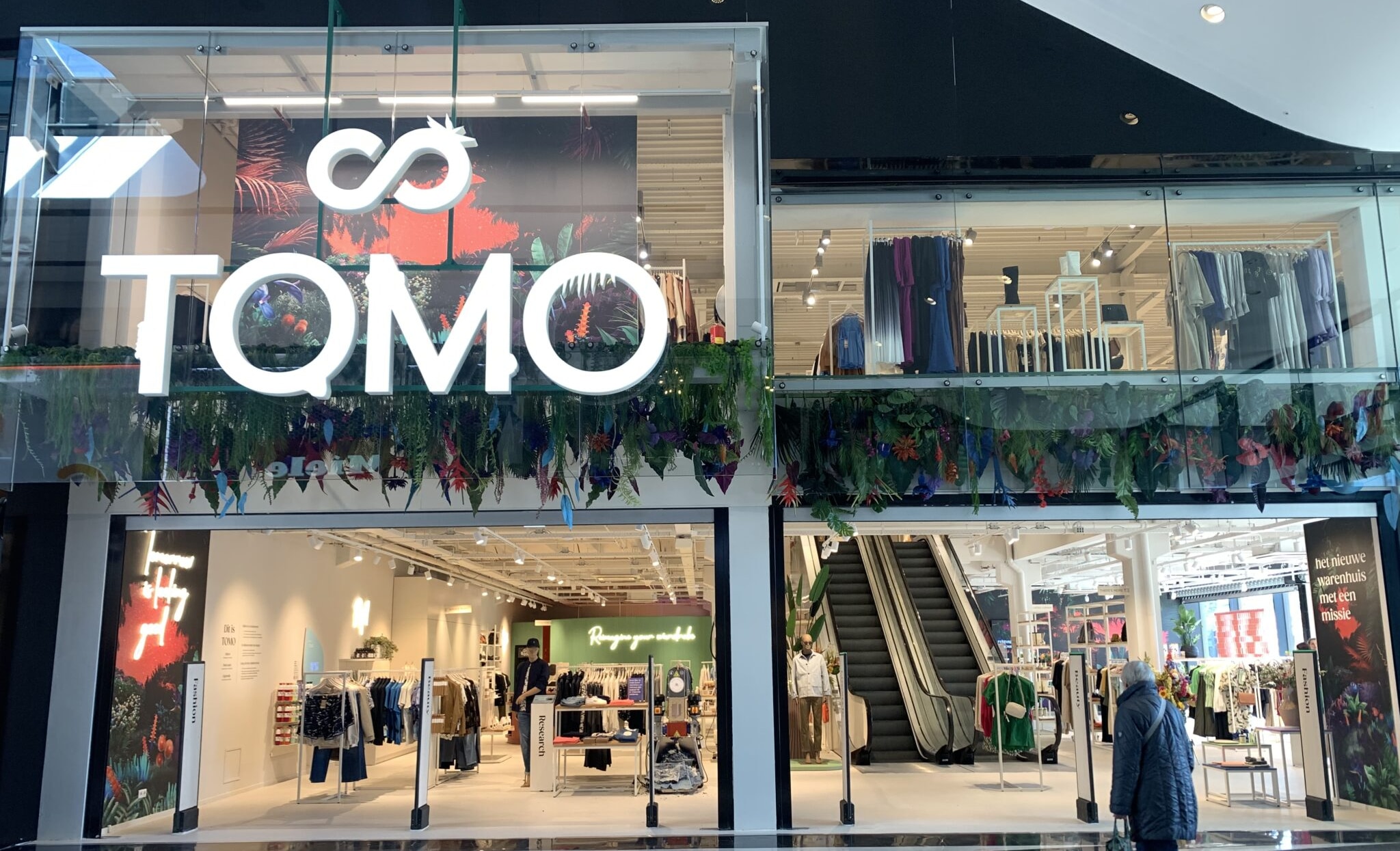 TOMO opende in maart de deuren van de winkel in de Westfield Mall of the Netherlands. Foto: Indebuurt.
